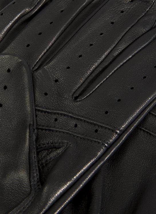 Men's Heritage Three-Point Leather Driving Gloves - Image 6