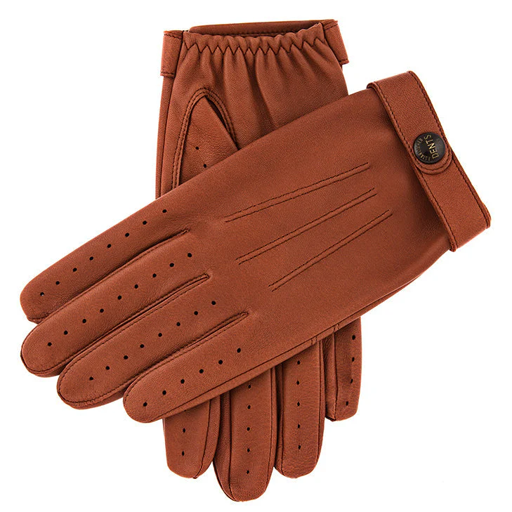 Men's Heritage Three-Point Leather Driving Gloves - Image 7