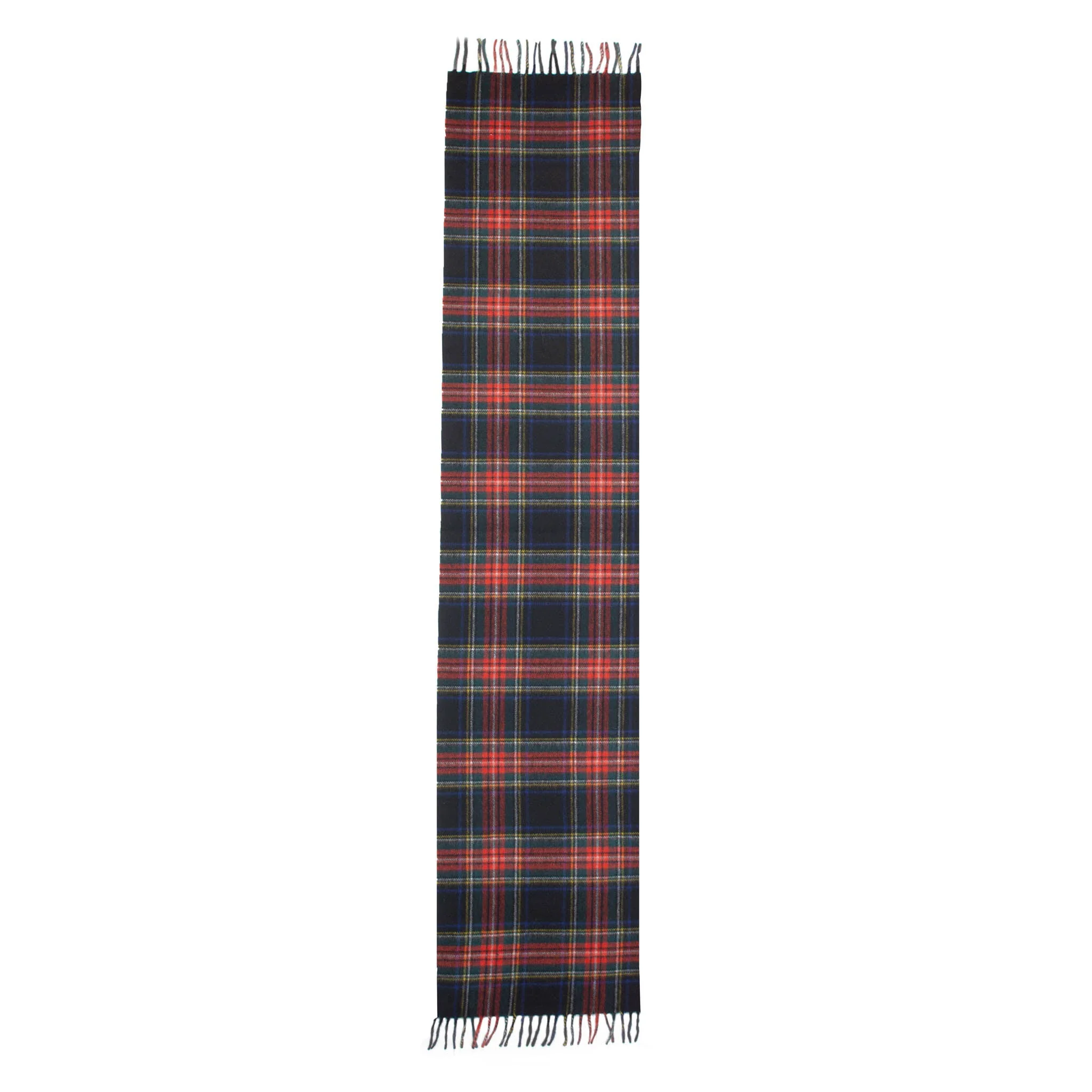 Heritage Extra-Large Check Cashmere Scarf with Tassels and Gift Box - Image 10
