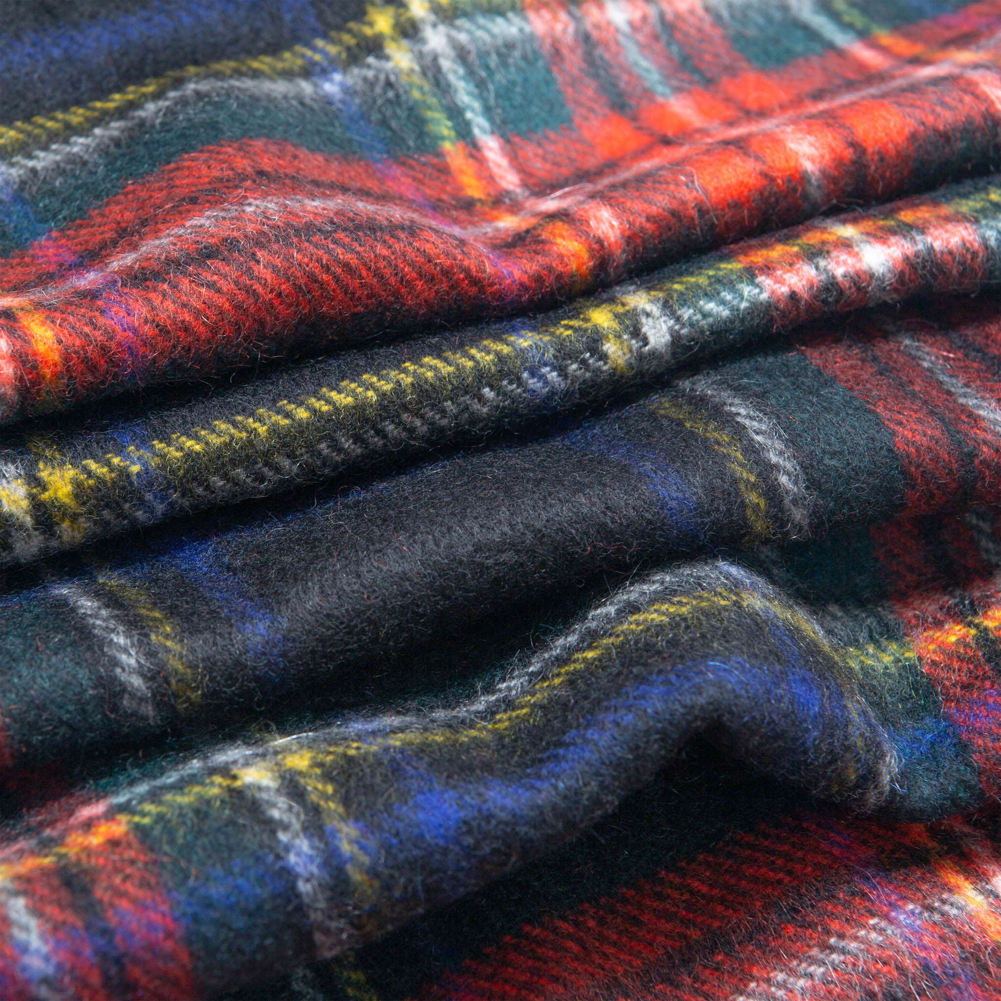 Heritage Extra-Large Check Cashmere Scarf with Tassels and Gift Box - Image 11
