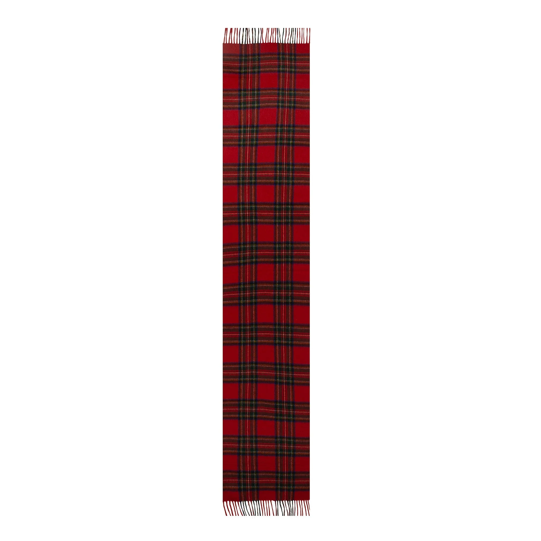 Heritage Extra-Large Check Cashmere Scarf with Tassels and Gift Box - Image 13