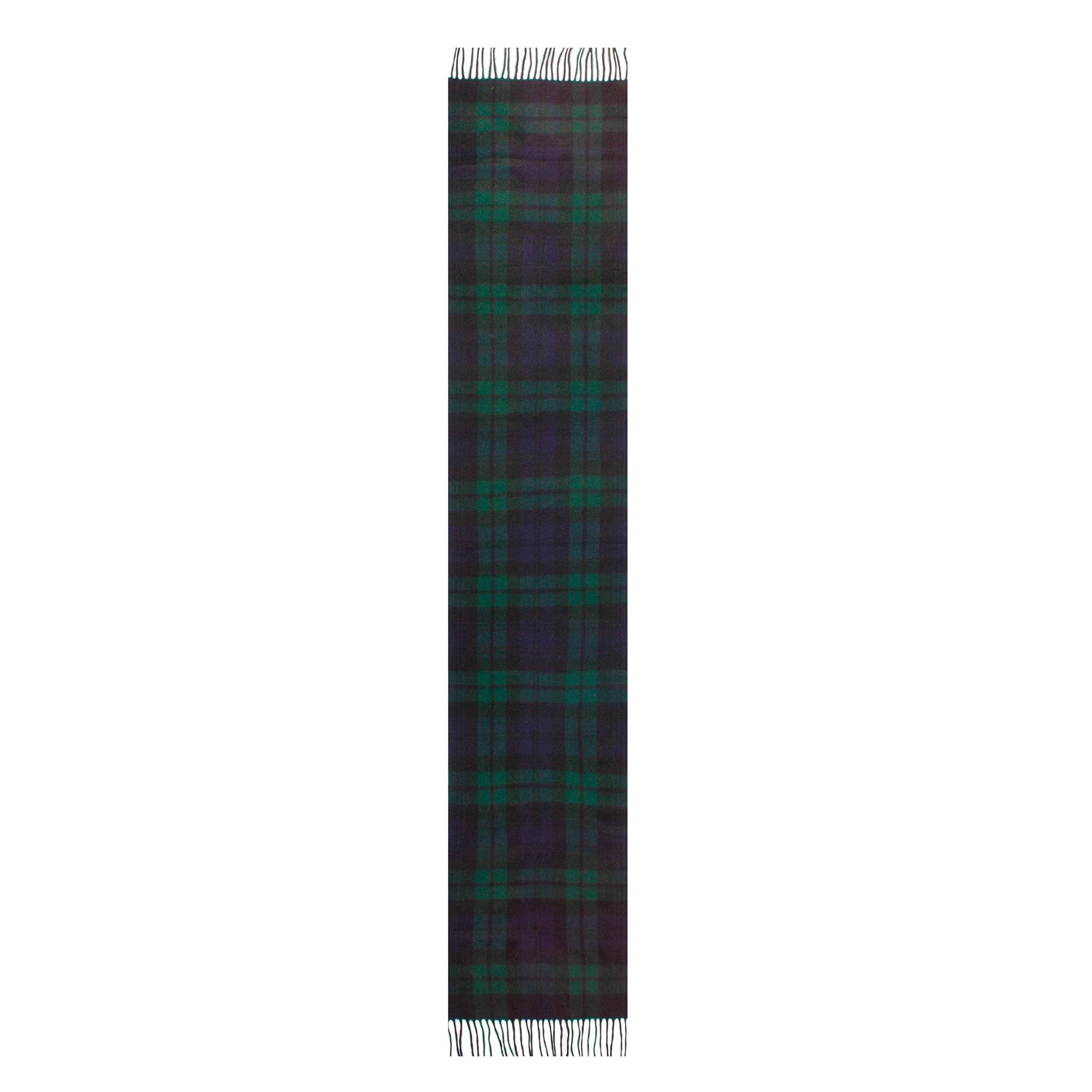 Heritage Extra-Large Check Cashmere Scarf with Tassels and Gift Box - Image 5