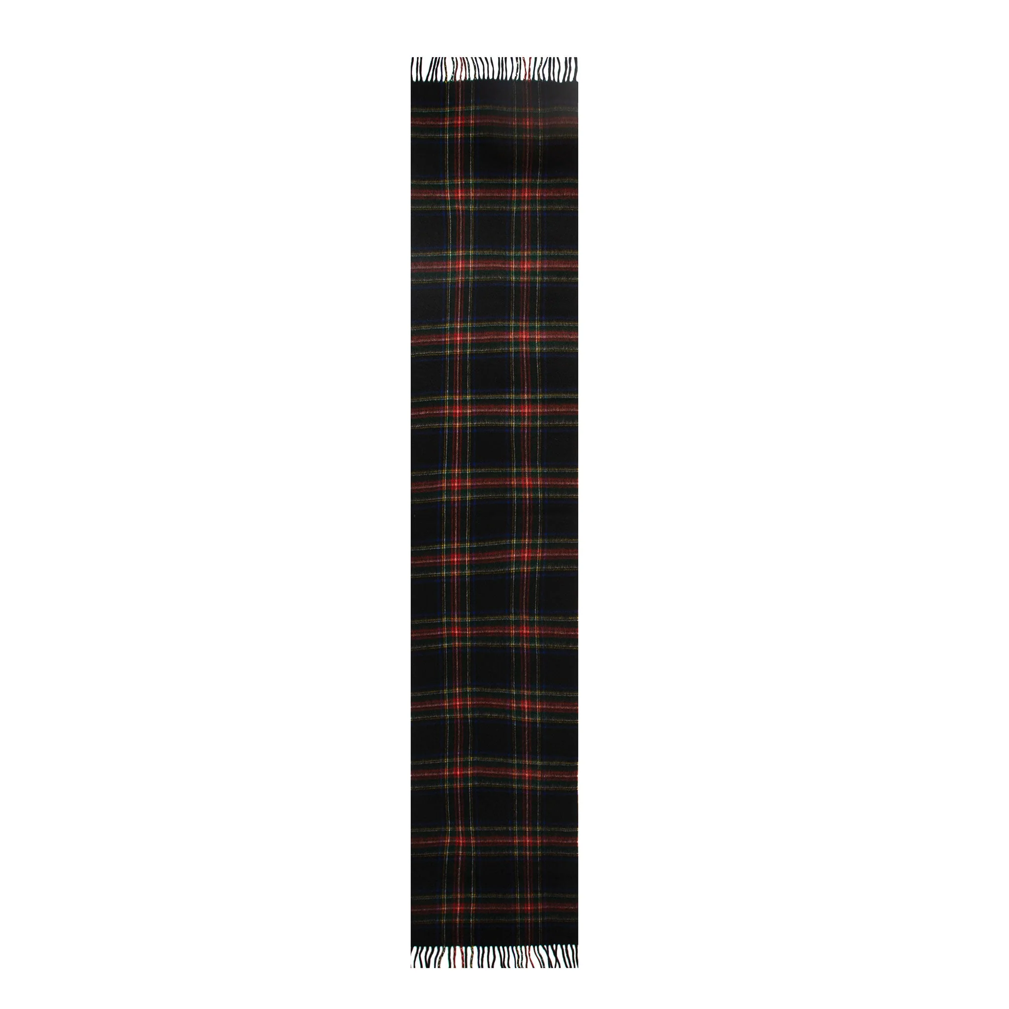 Heritage Large Check Cashmere Scarf with Tassels and Gift Box - Image 34