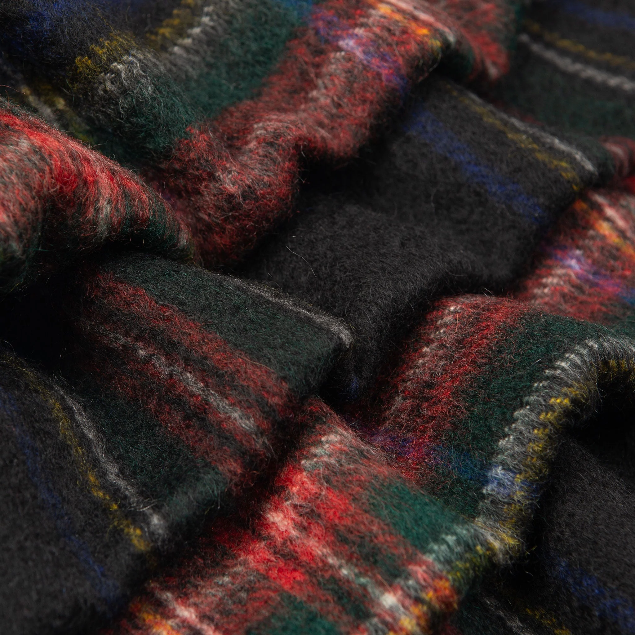 Heritage Large Check Cashmere Scarf with Tassels and Gift Box - Image 35