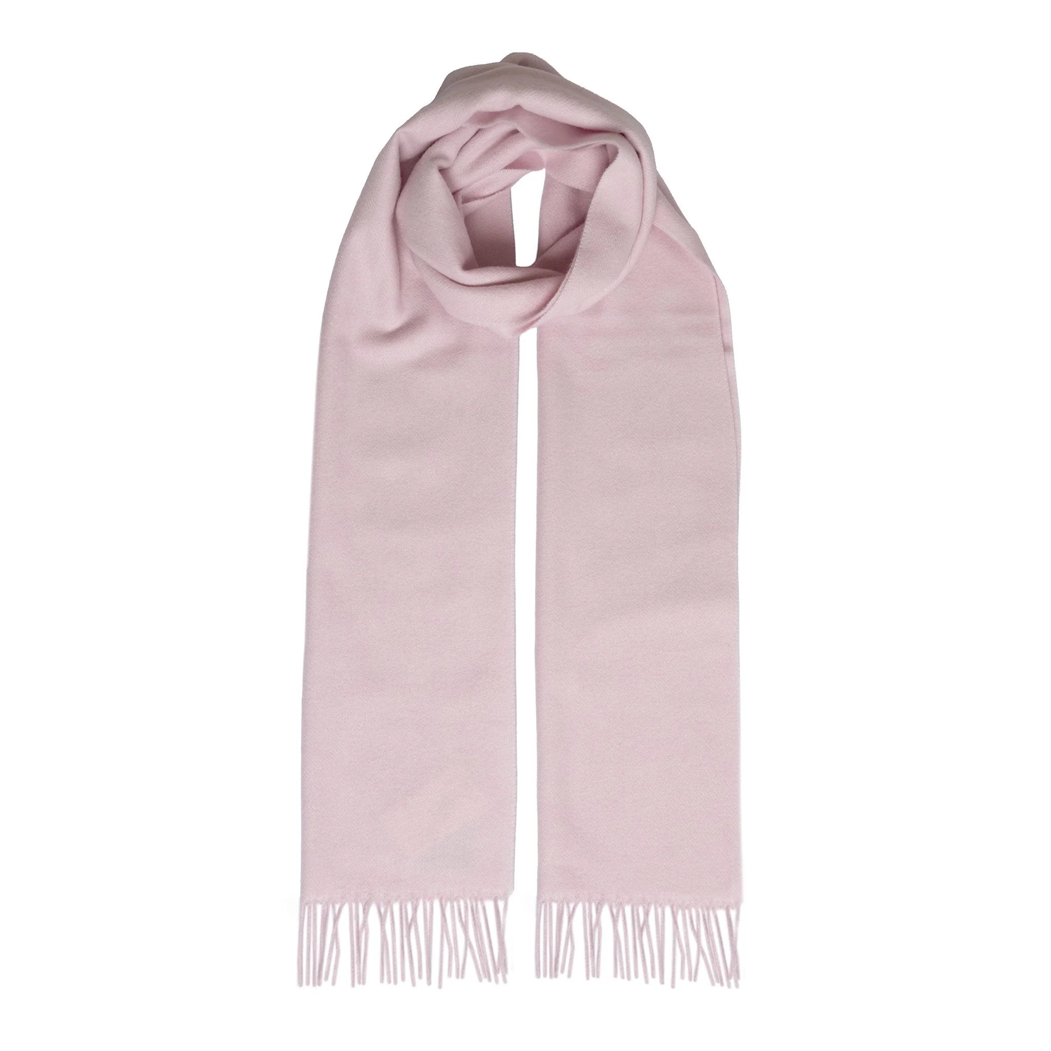 Heritage Large Plain Cashmere Scarf with Tassels and Gift Box - Image 4