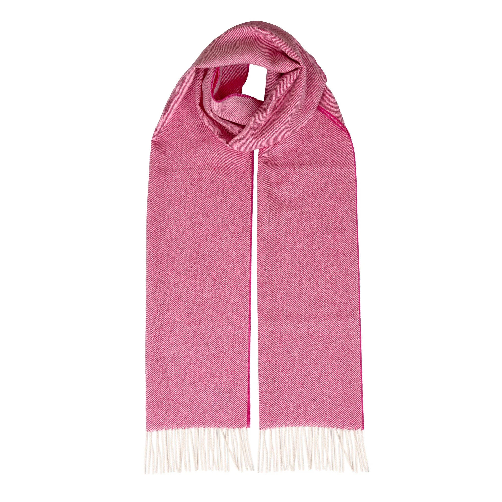 Heritage Large Plain Cashmere Scarf with Tassels and Gift Box - Image 7
