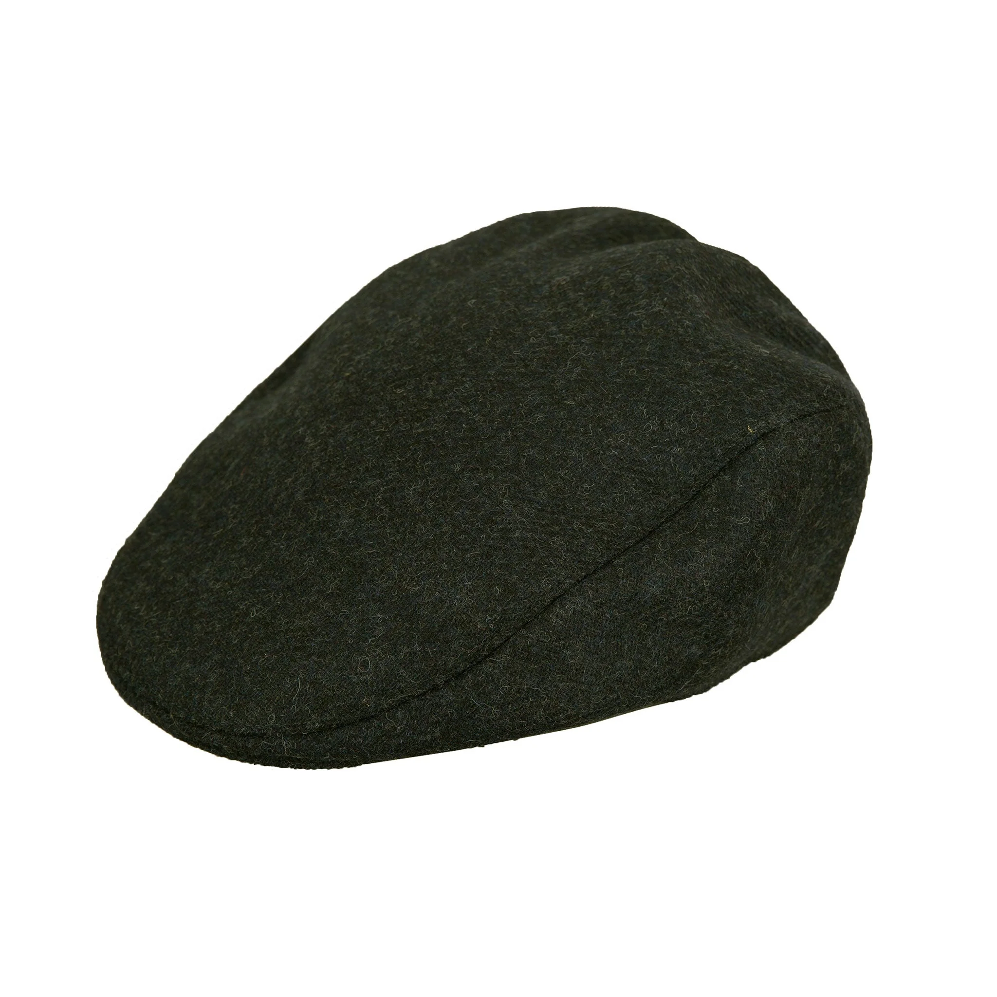 Men’s Abraham Moon Plain Tweed Flat Cap - Image 5