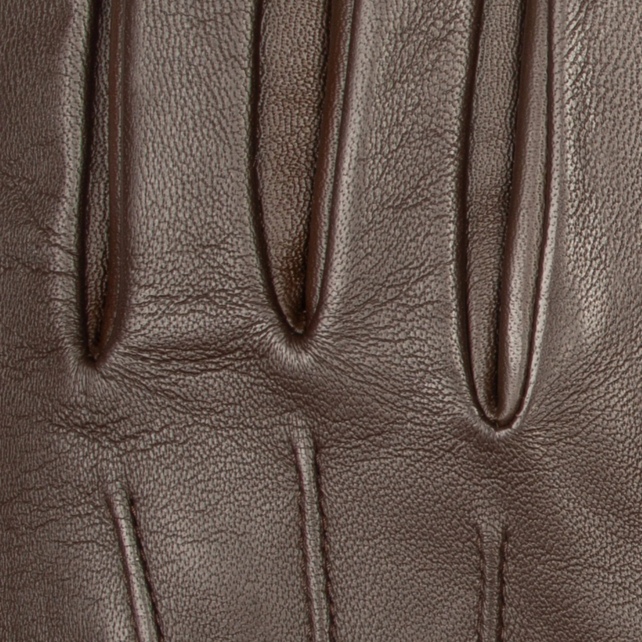 Men’s Touchscreen Three-Point Cashmere-Lined Leather Gloves - Image 19
