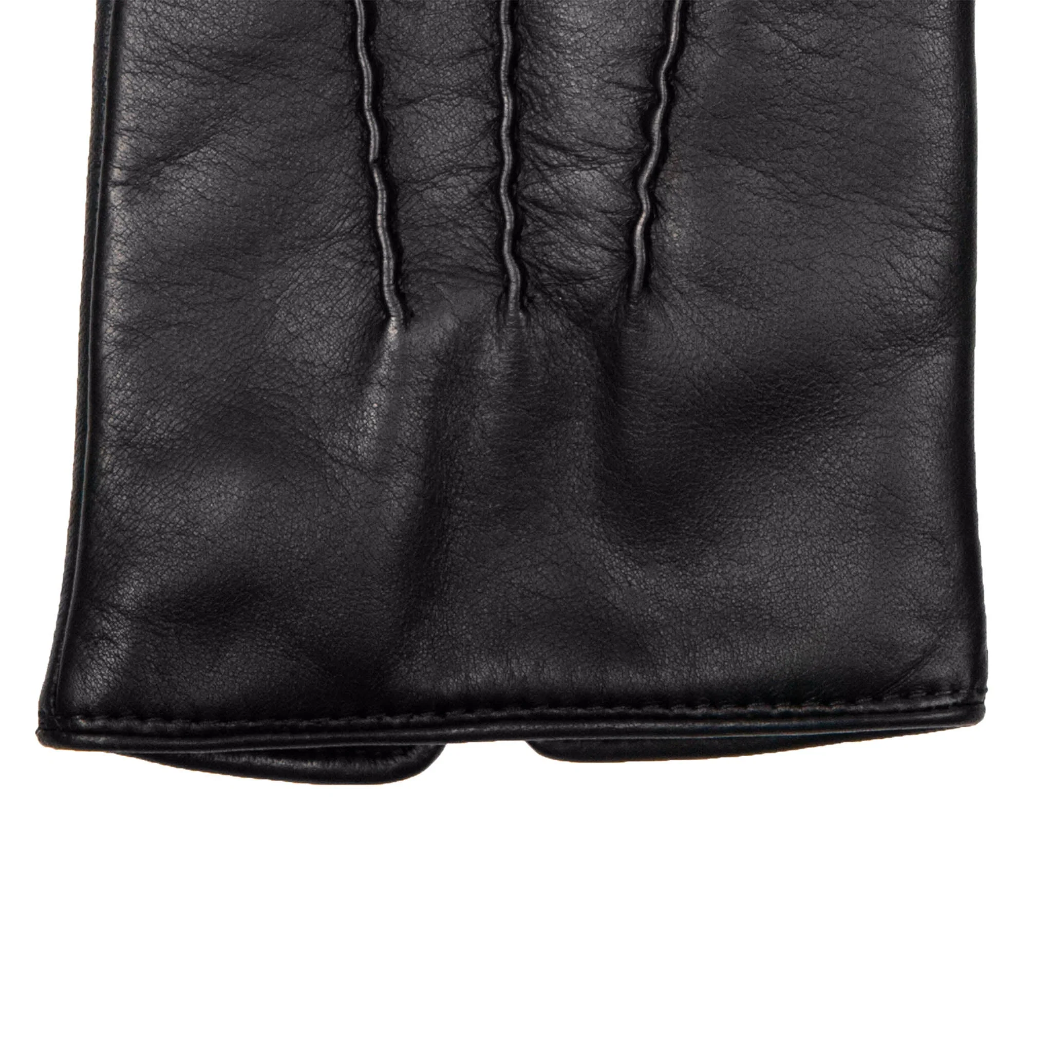 Men’s Heritage Touchscreen Three-Point Cashmere-Lined Leather Gloves - Image 14