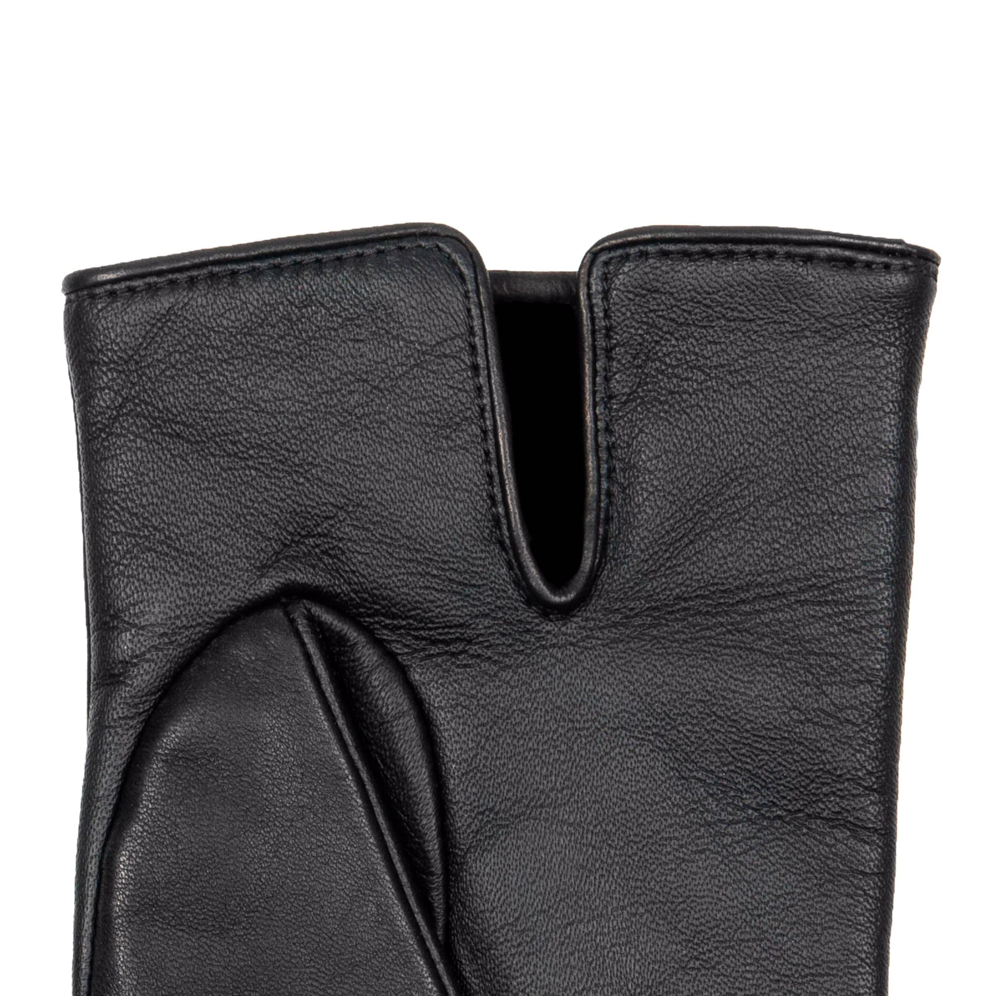 Men’s Heritage Touchscreen Three-Point Cashmere-Lined Leather Gloves - Image 16