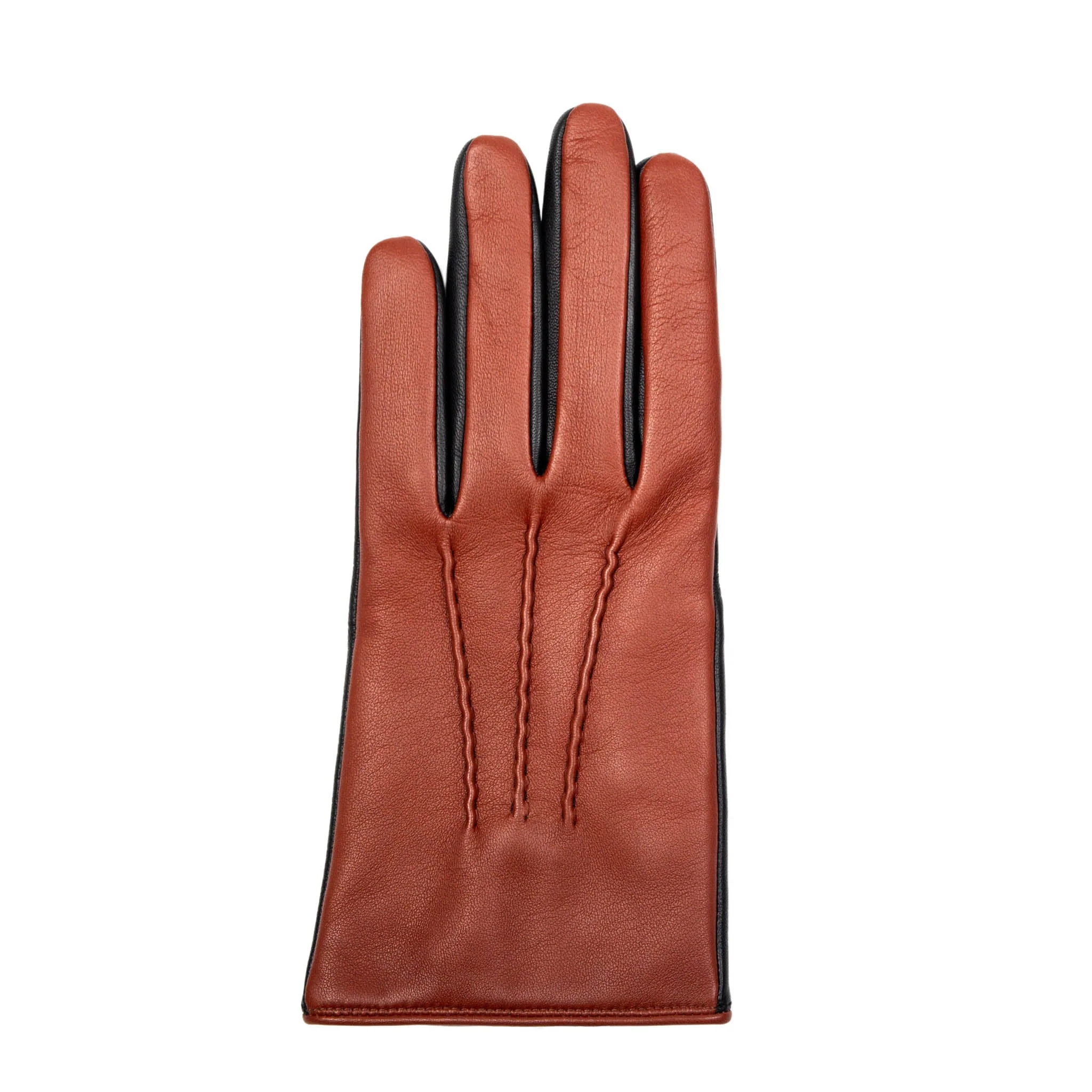 Men’s Heritage Touchscreen Three-Point Cashmere-Lined Leather Gloves - Image 23