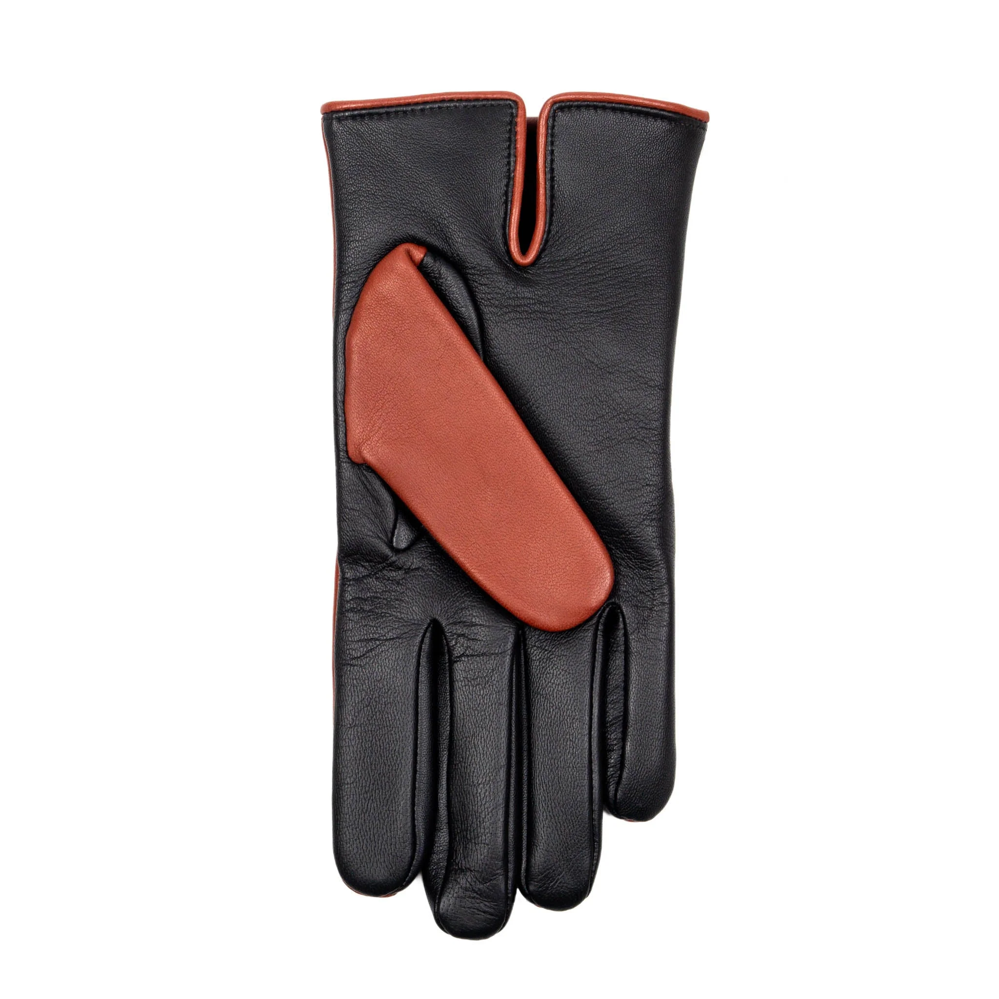 Men’s Heritage Touchscreen Three-Point Cashmere-Lined Leather Gloves - Image 25