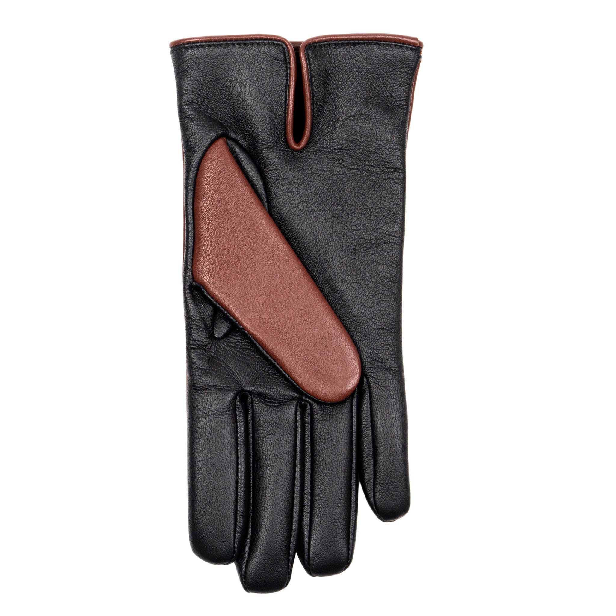 Men’s Heritage Touchscreen Three-Point Cashmere-Lined Leather Gloves - Image 5