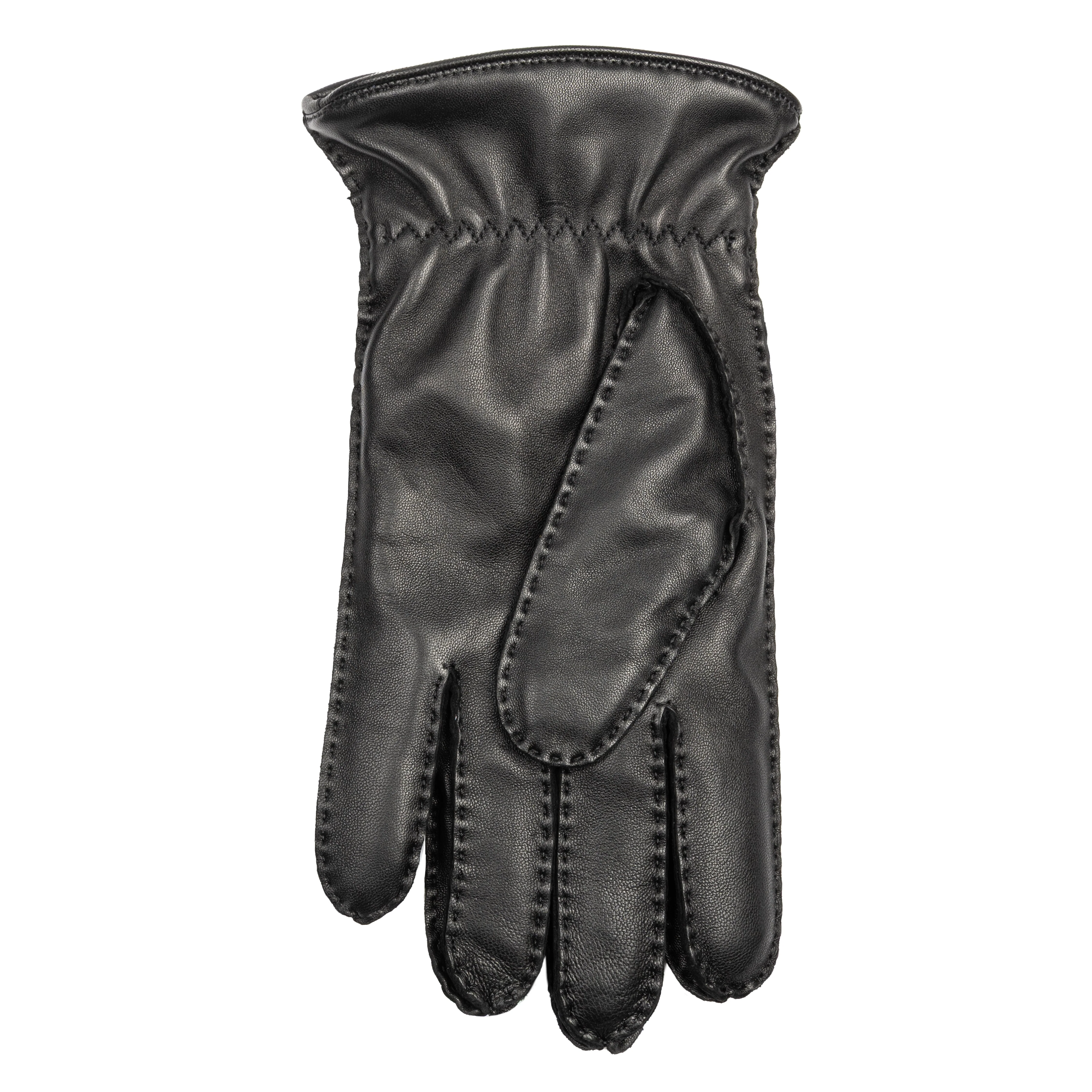 Men’s Heritage Touchscreen Handsewn Three-Point Camel Hair-Lined Leather Gloves - Image 23