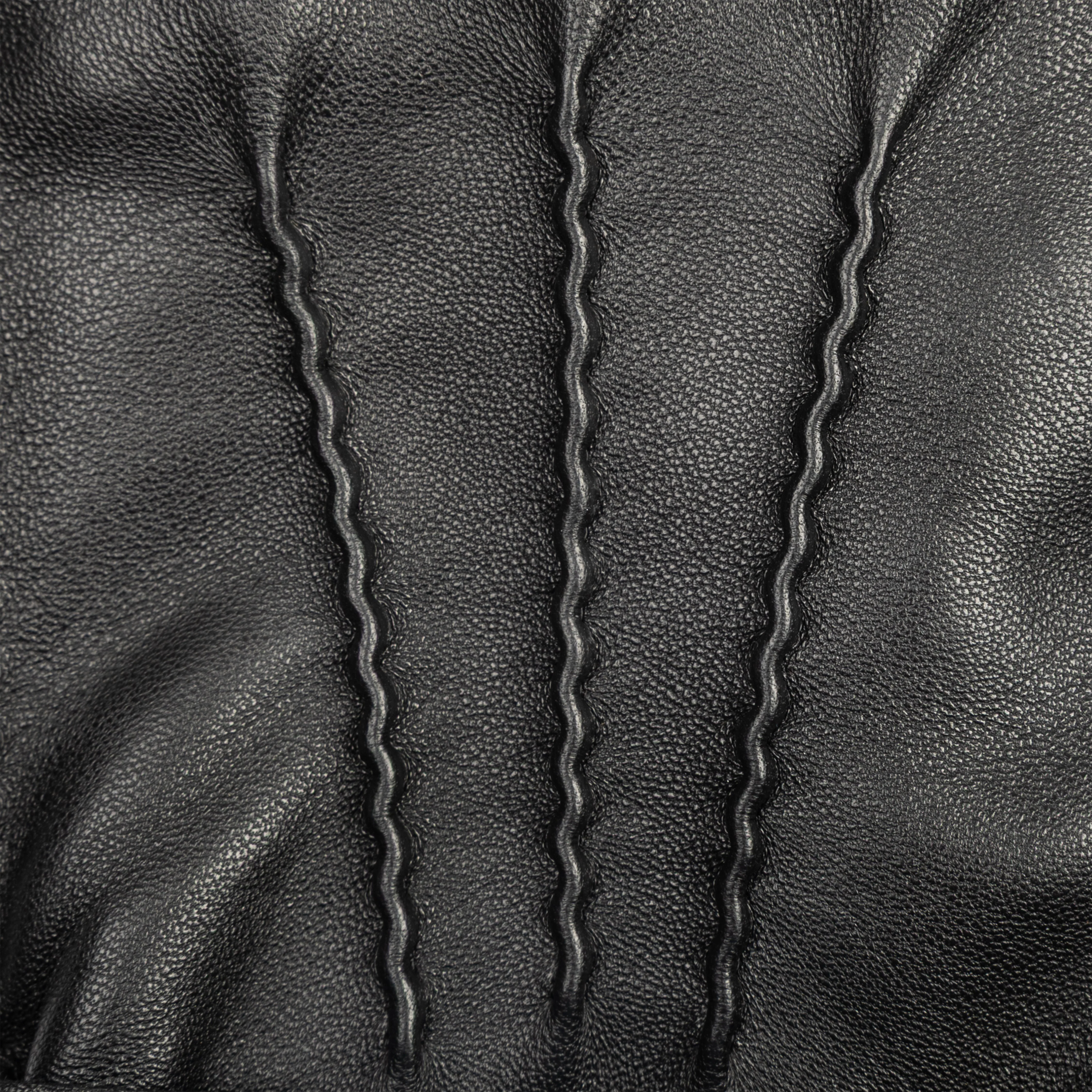Men’s Heritage Touchscreen Handsewn Three-Point Camel Hair-Lined Leather Gloves - Image 8
