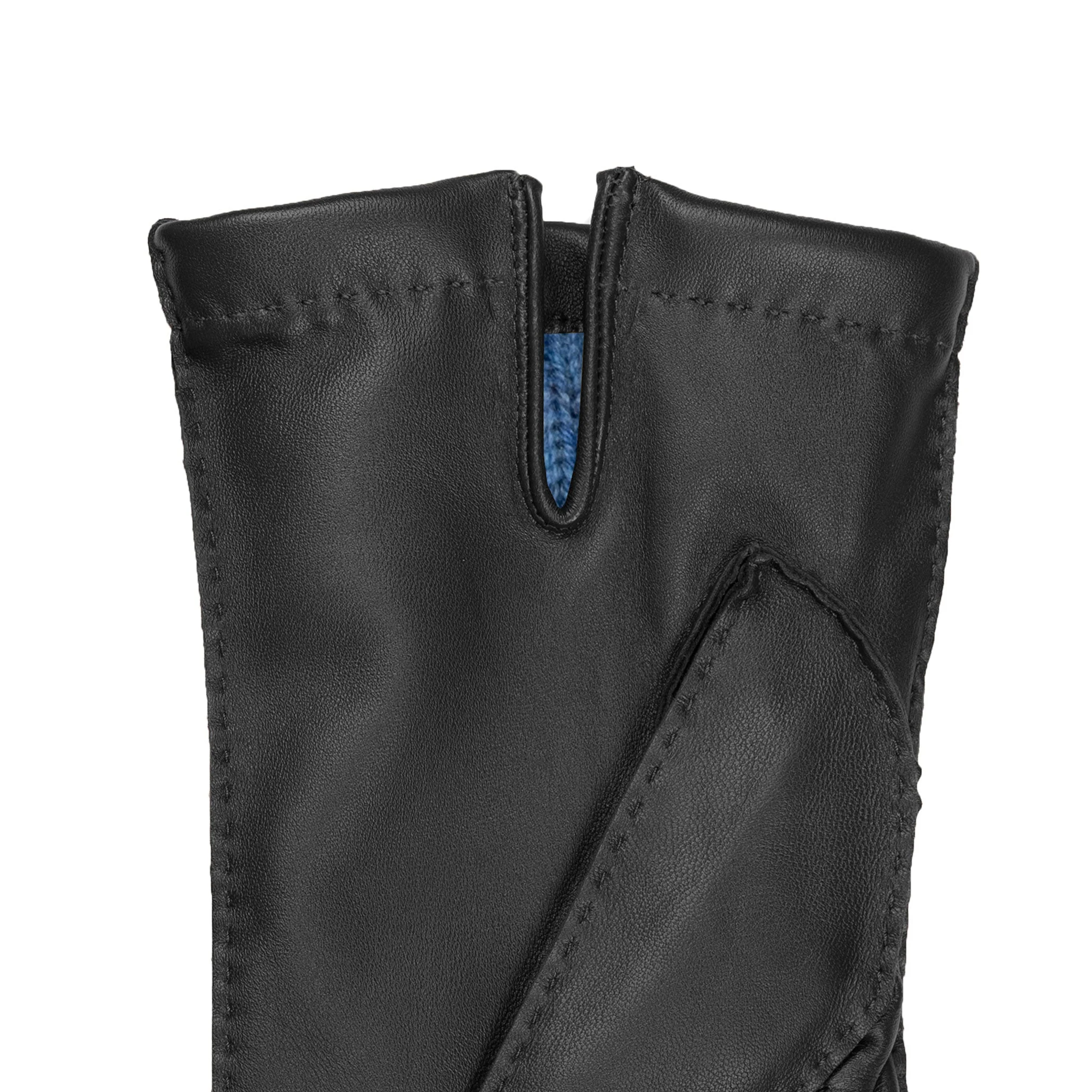 Men’s Heritage Touchscreen Handsewn Three-Point Cashmere-Lined Leather Gloves - Image 16