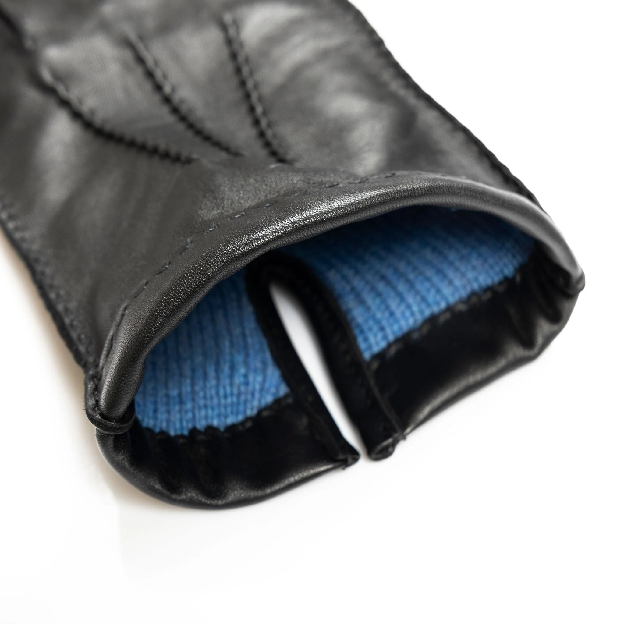 Men’s Heritage Touchscreen Handsewn Three-Point Cashmere-Lined Leather Gloves - Image 19