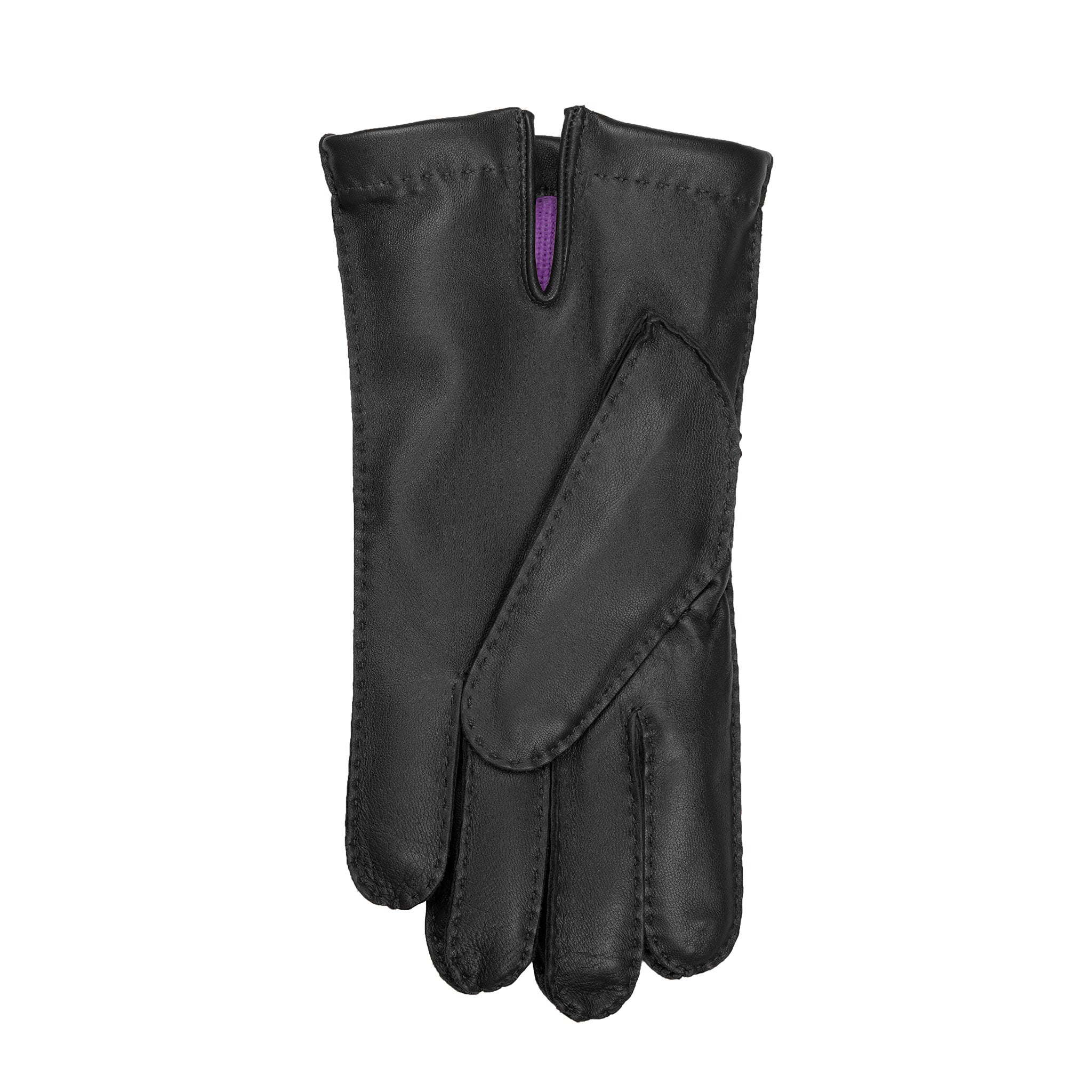 Men’s Heritage Touchscreen Handsewn Three-Point Cashmere-Lined Leather Gloves - Image 25