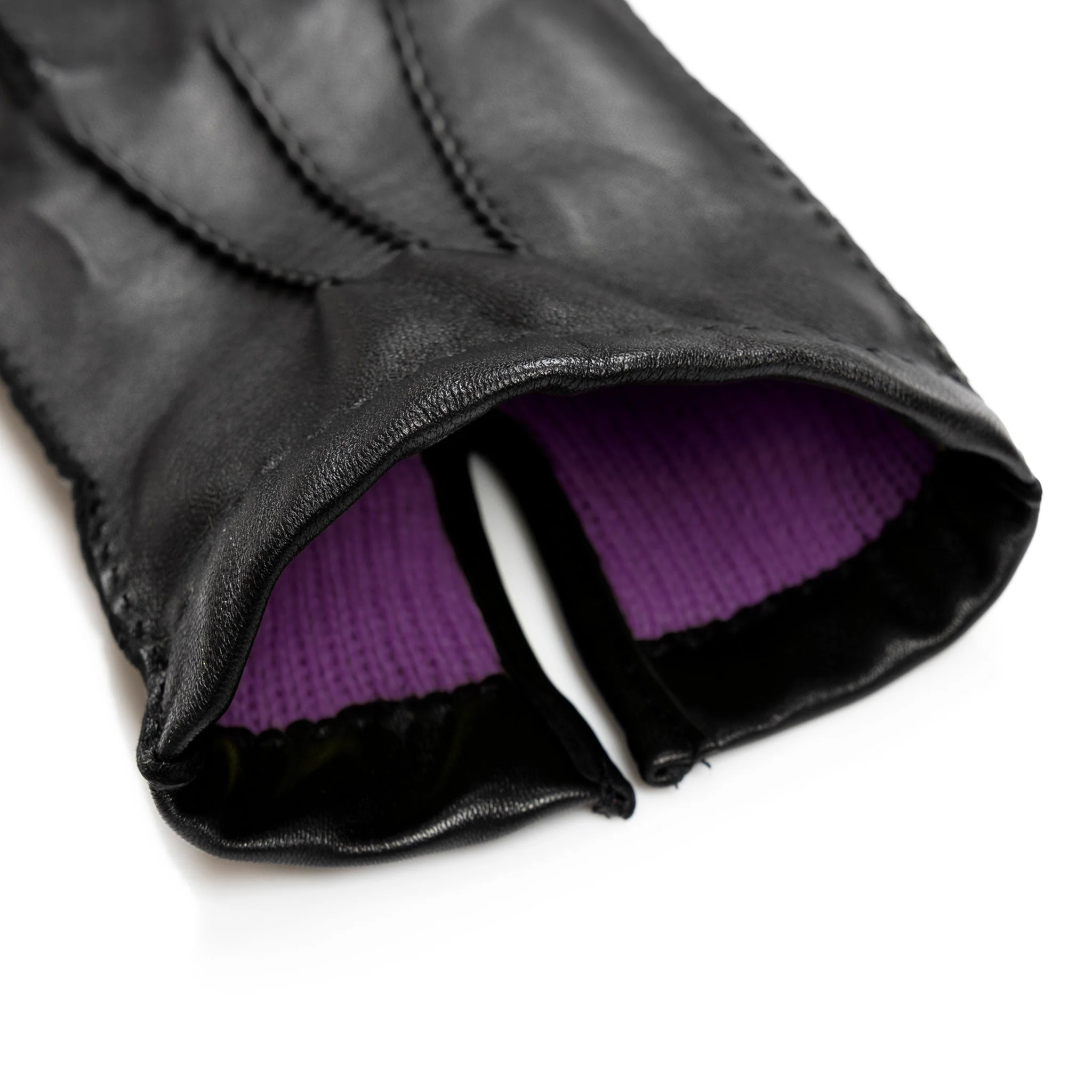 Men’s Heritage Touchscreen Handsewn Three-Point Cashmere-Lined Leather Gloves - Image 29