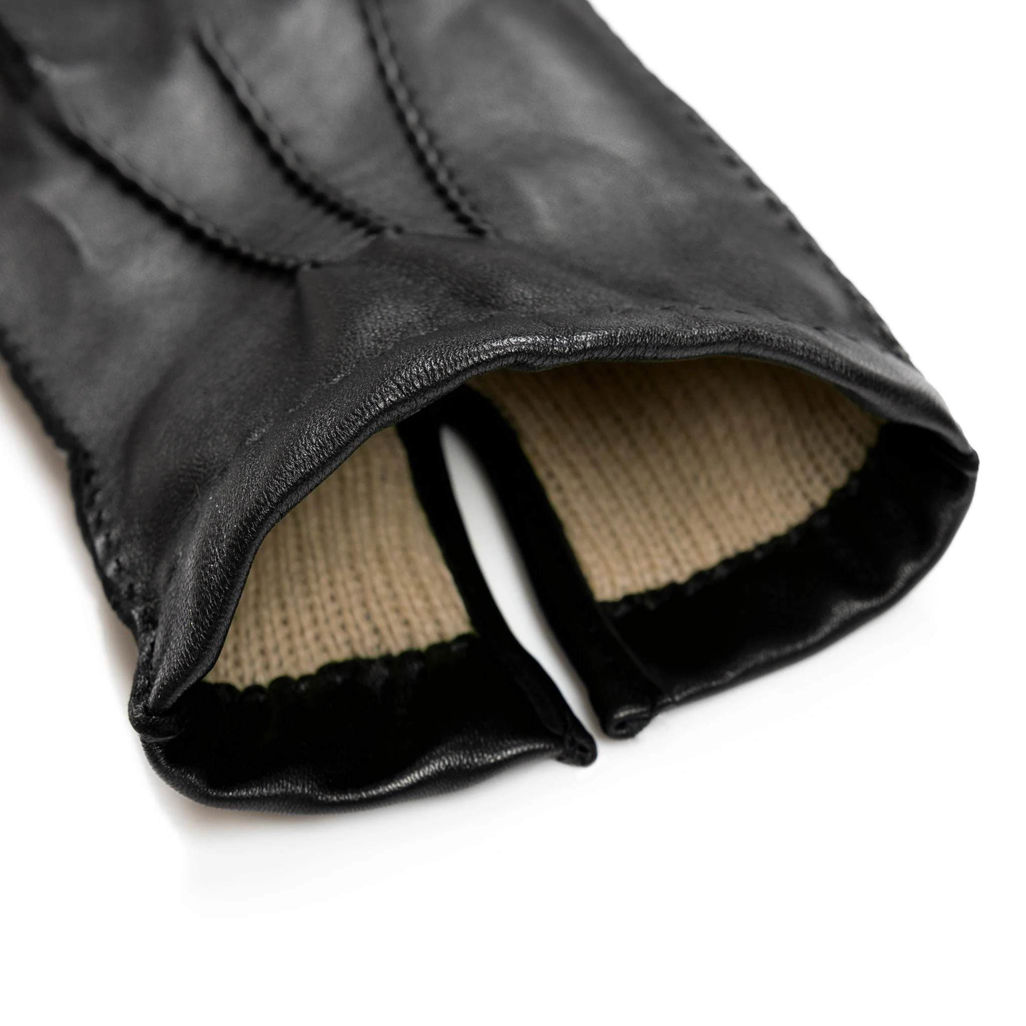 Men’s Heritage Touchscreen Handsewn Three-Point Cashmere-Lined Leather Gloves - Image 39