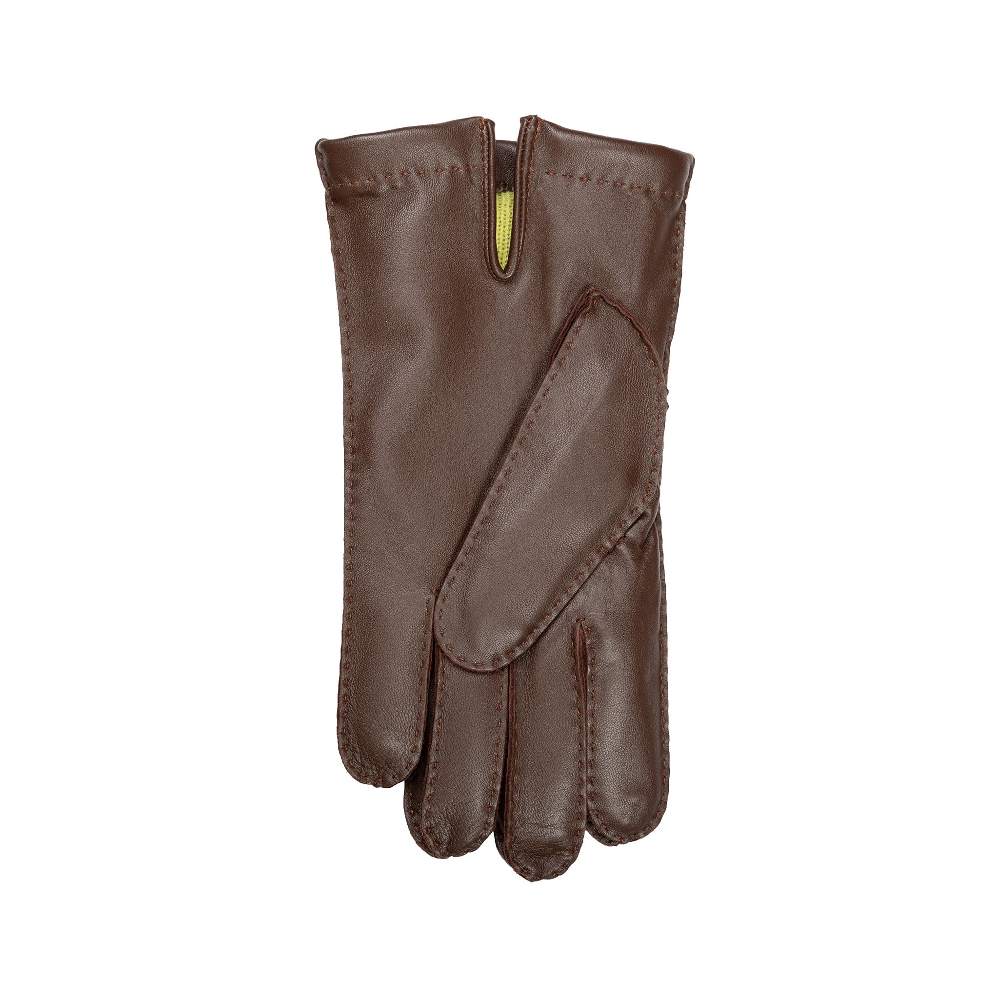 Men’s Heritage Touchscreen Handsewn Three-Point Cashmere-Lined Leather Gloves - Image 45