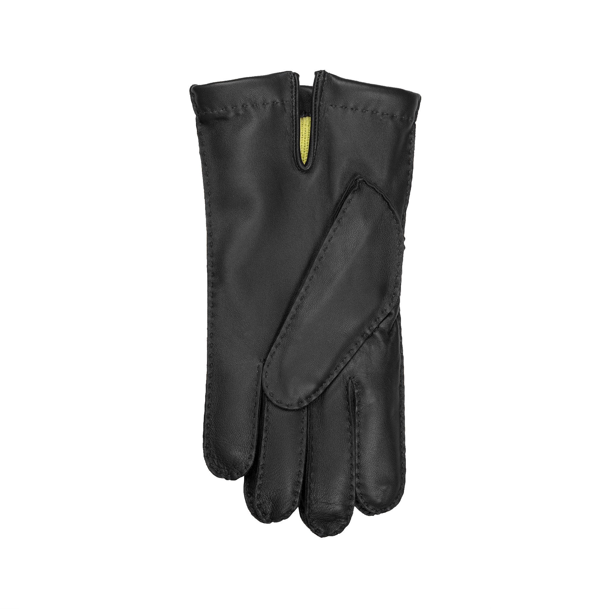 Men’s Heritage Touchscreen Handsewn Three-Point Cashmere-Lined Leather Gloves - Image 5