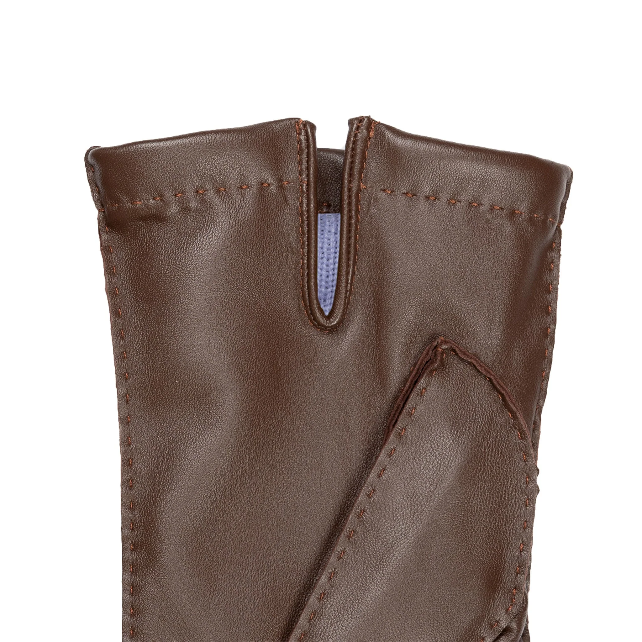 Men’s Heritage Touchscreen Handsewn Three-Point Cashmere-Lined Leather Gloves - Image 56