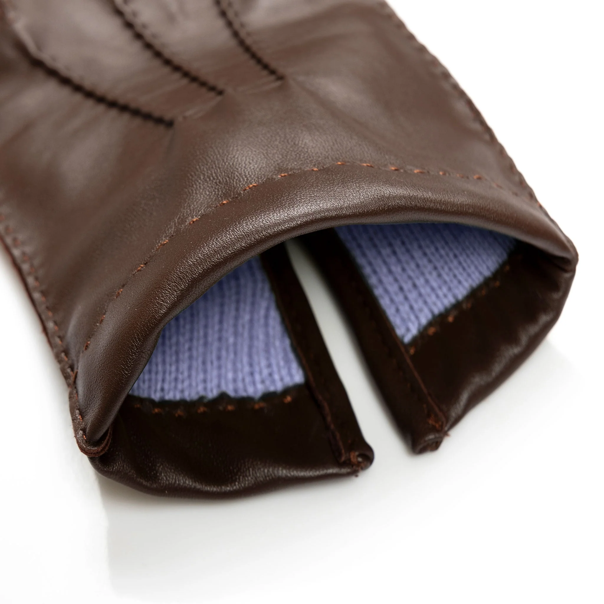 Men’s Heritage Touchscreen Handsewn Three-Point Cashmere-Lined Leather Gloves - Image 59