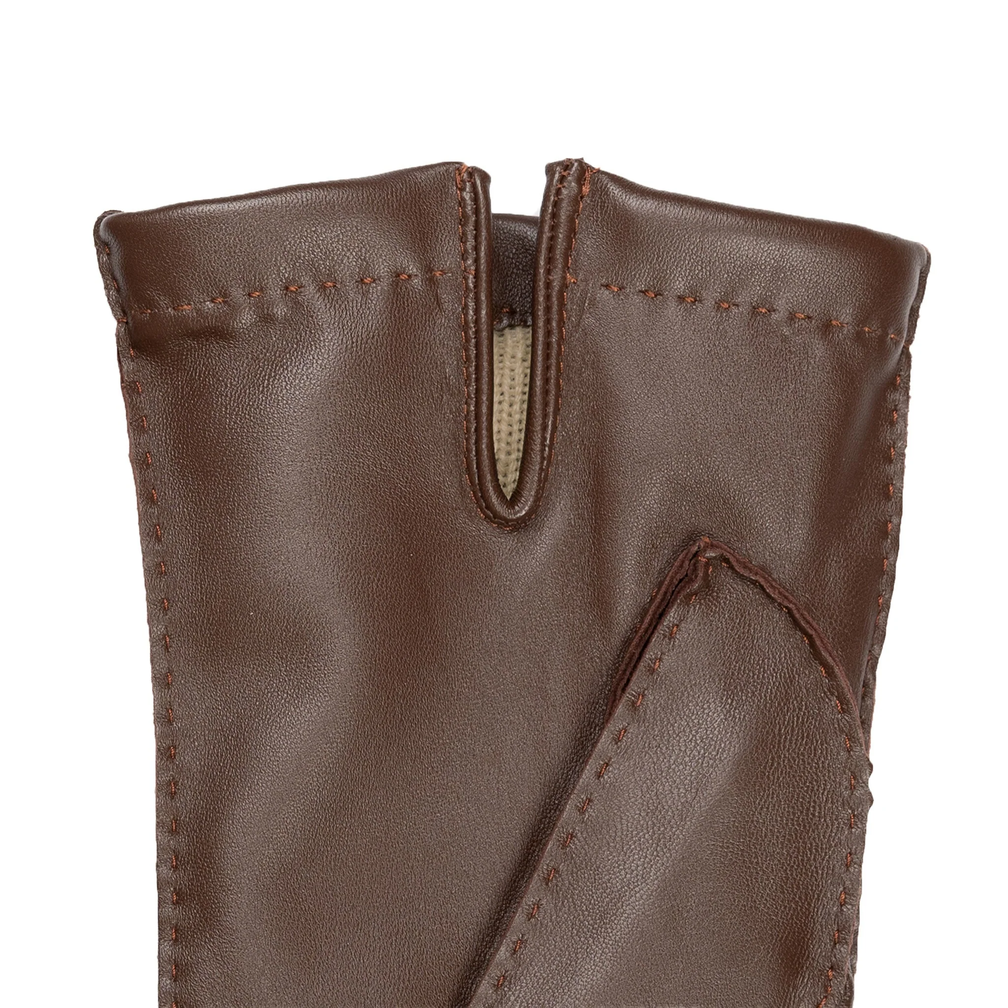 Men’s Heritage Touchscreen Handsewn Three-Point Cashmere-Lined Leather Gloves - Image 66