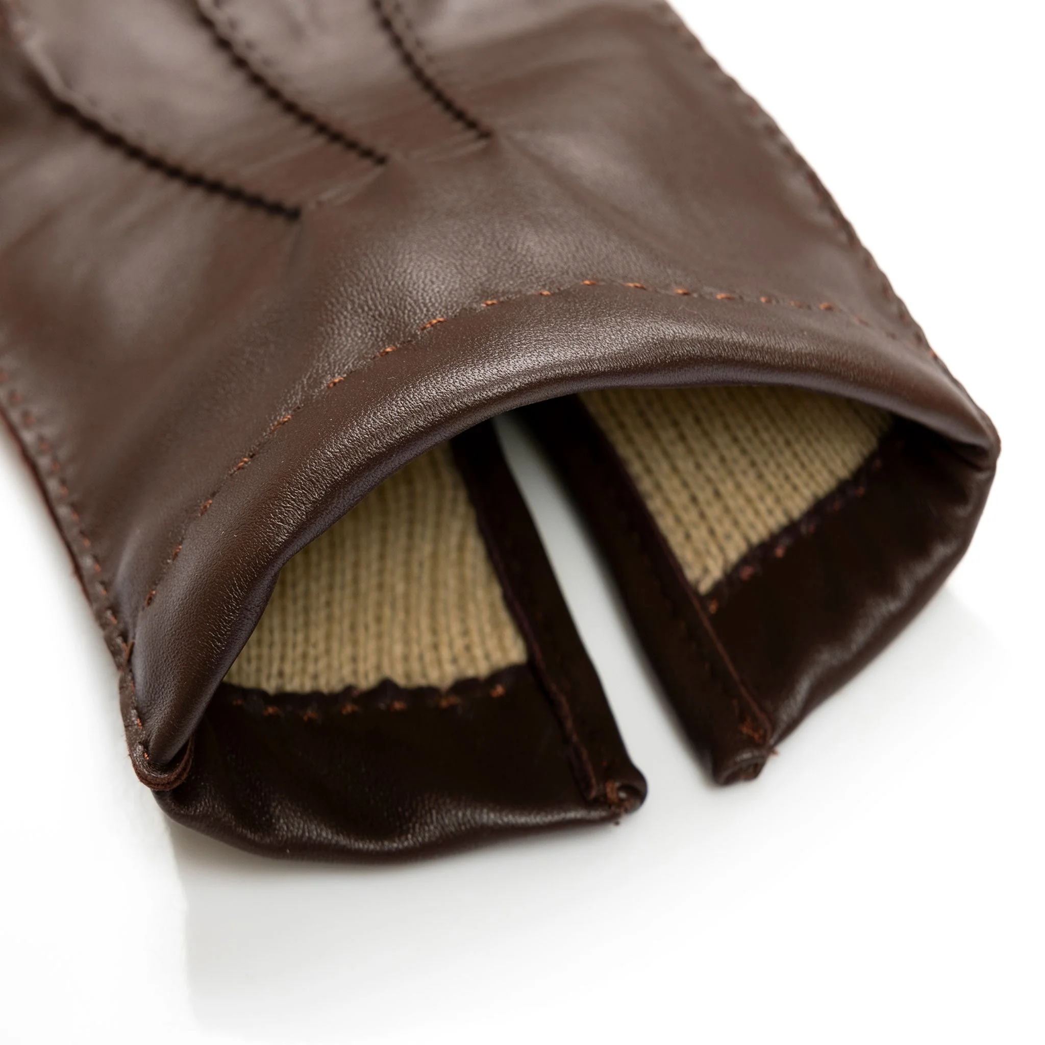 Men’s Heritage Touchscreen Handsewn Three-Point Cashmere-Lined Leather Gloves - Image 69