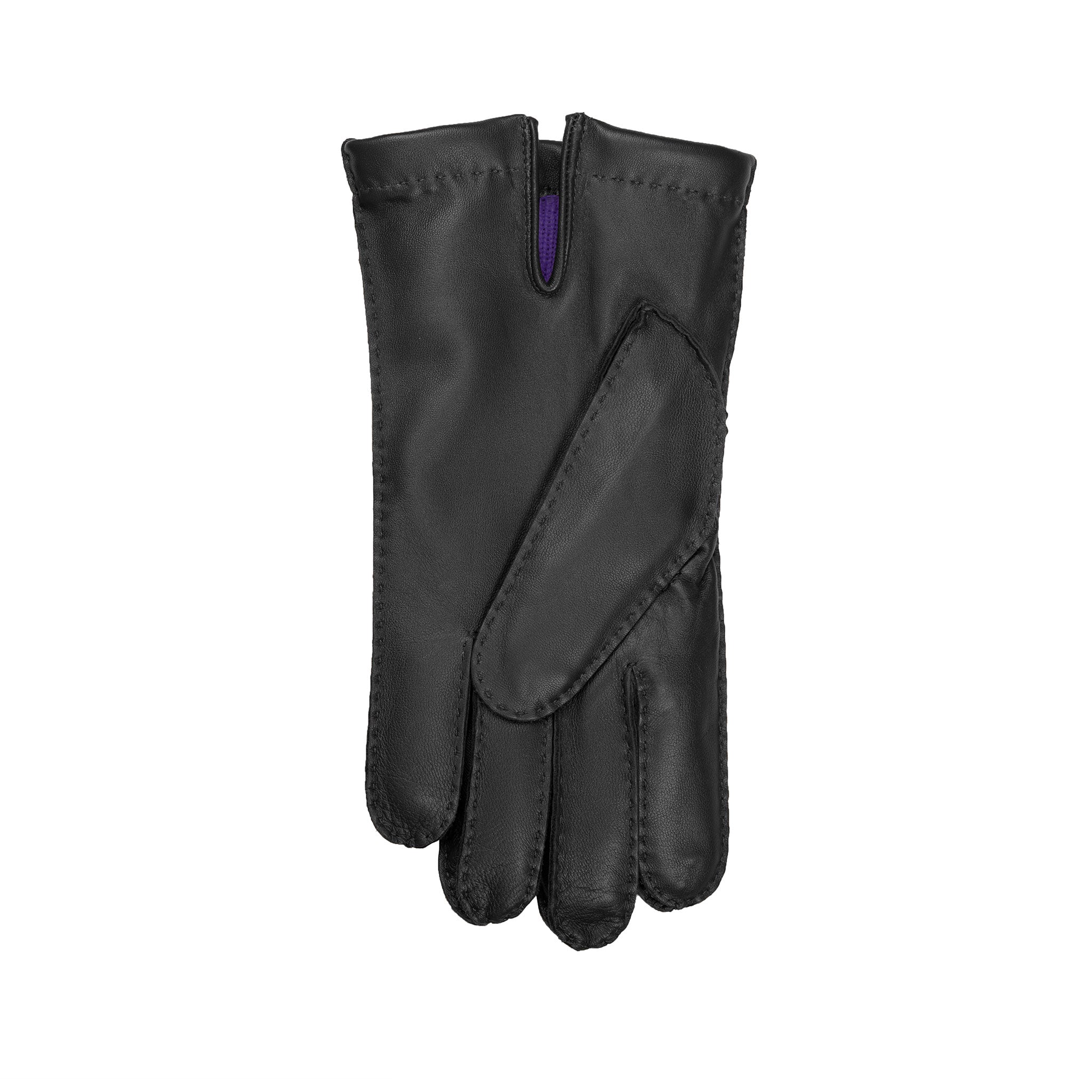 Men’s Heritage Touchscreen Handsewn Three-Point Cashmere-Lined Leather Gloves - Image 75