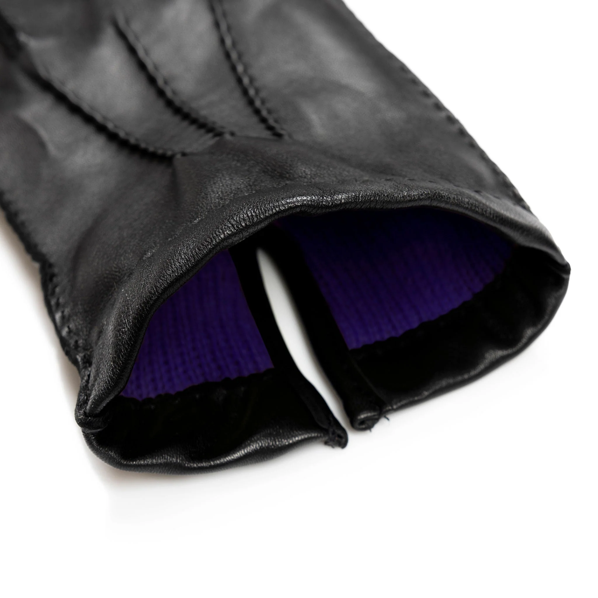 Men’s Heritage Touchscreen Handsewn Three-Point Cashmere-Lined Leather Gloves - Image 79