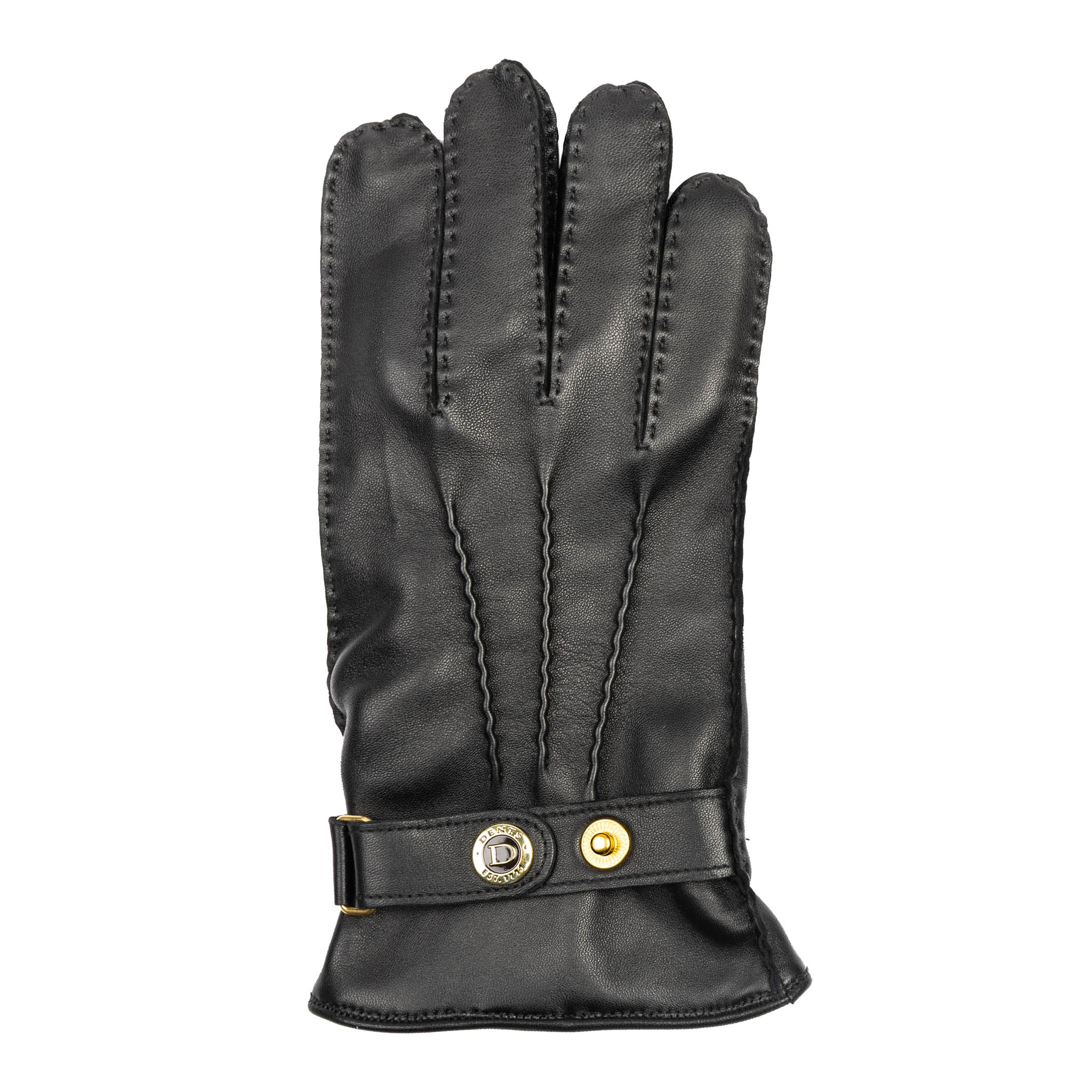 Men’s Heritage Touchscreen Handsewn Three-Point Cashmere-Lined Leather Gloves - Image 13