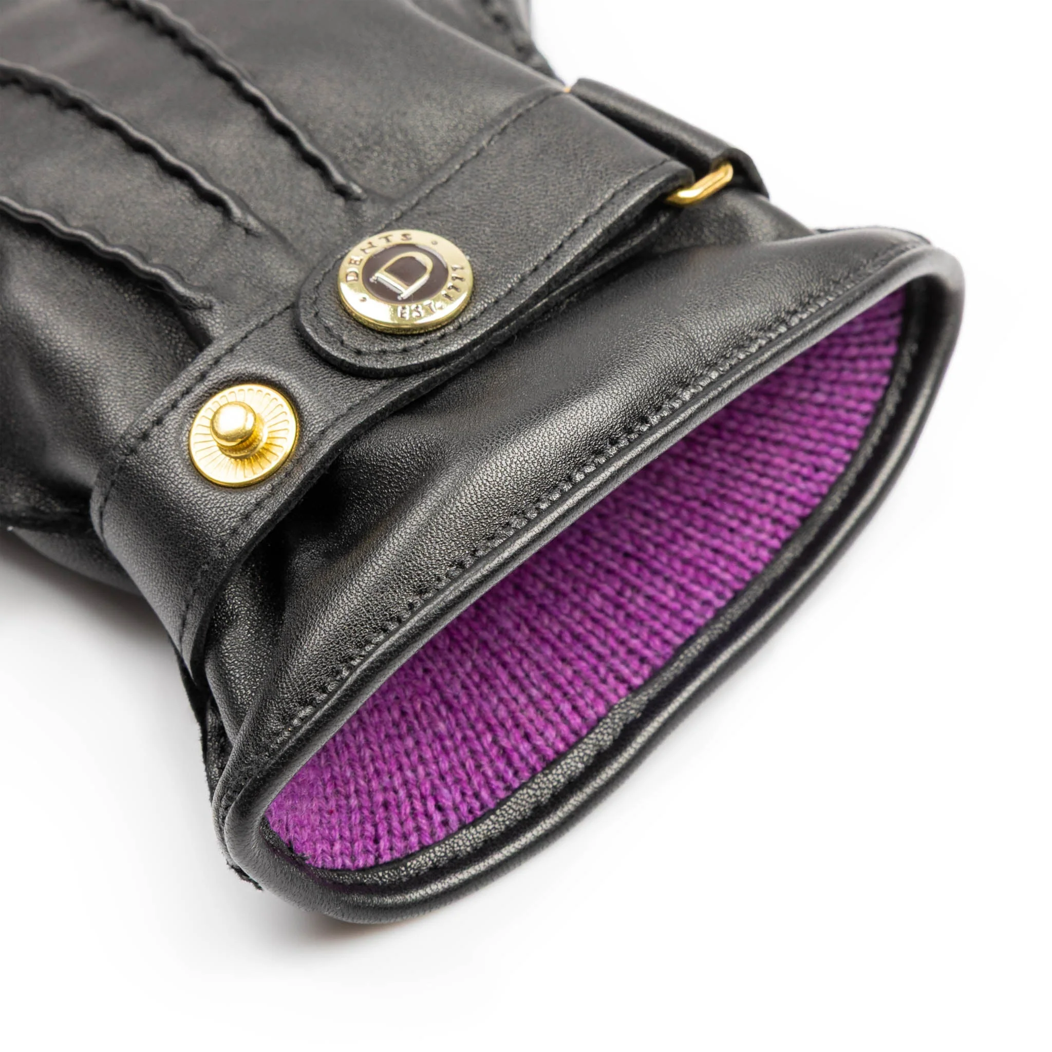 Men’s Heritage Touchscreen Handsewn Three-Point Cashmere-Lined Leather Gloves - Image 19