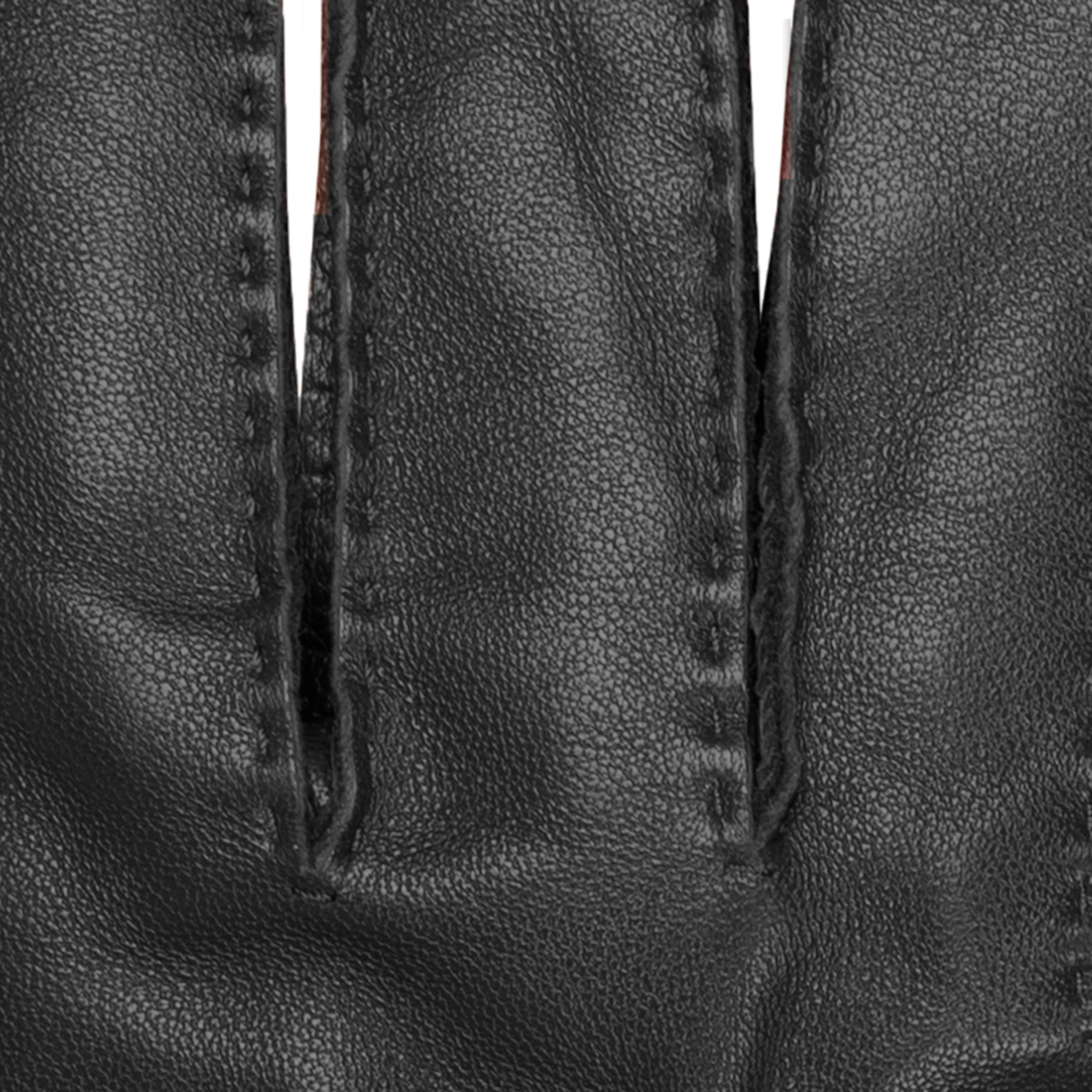 Men’s Heritage Touchscreen Handsewn Three-Point Cashmere-Lined Leather Gloves - Image 37