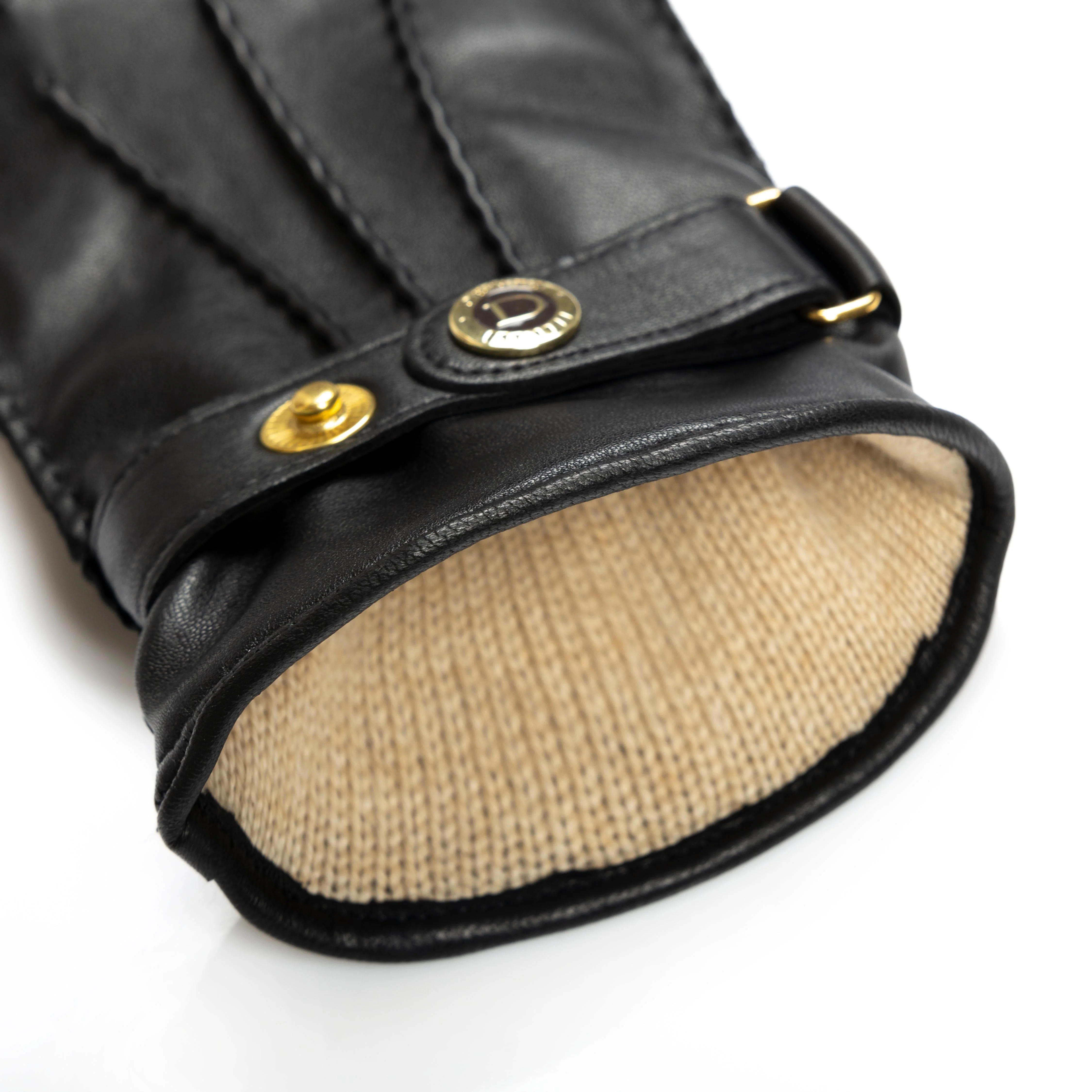 Men’s Heritage Touchscreen Handsewn Three-Point Cashmere-Lined Leather Gloves - Image 39