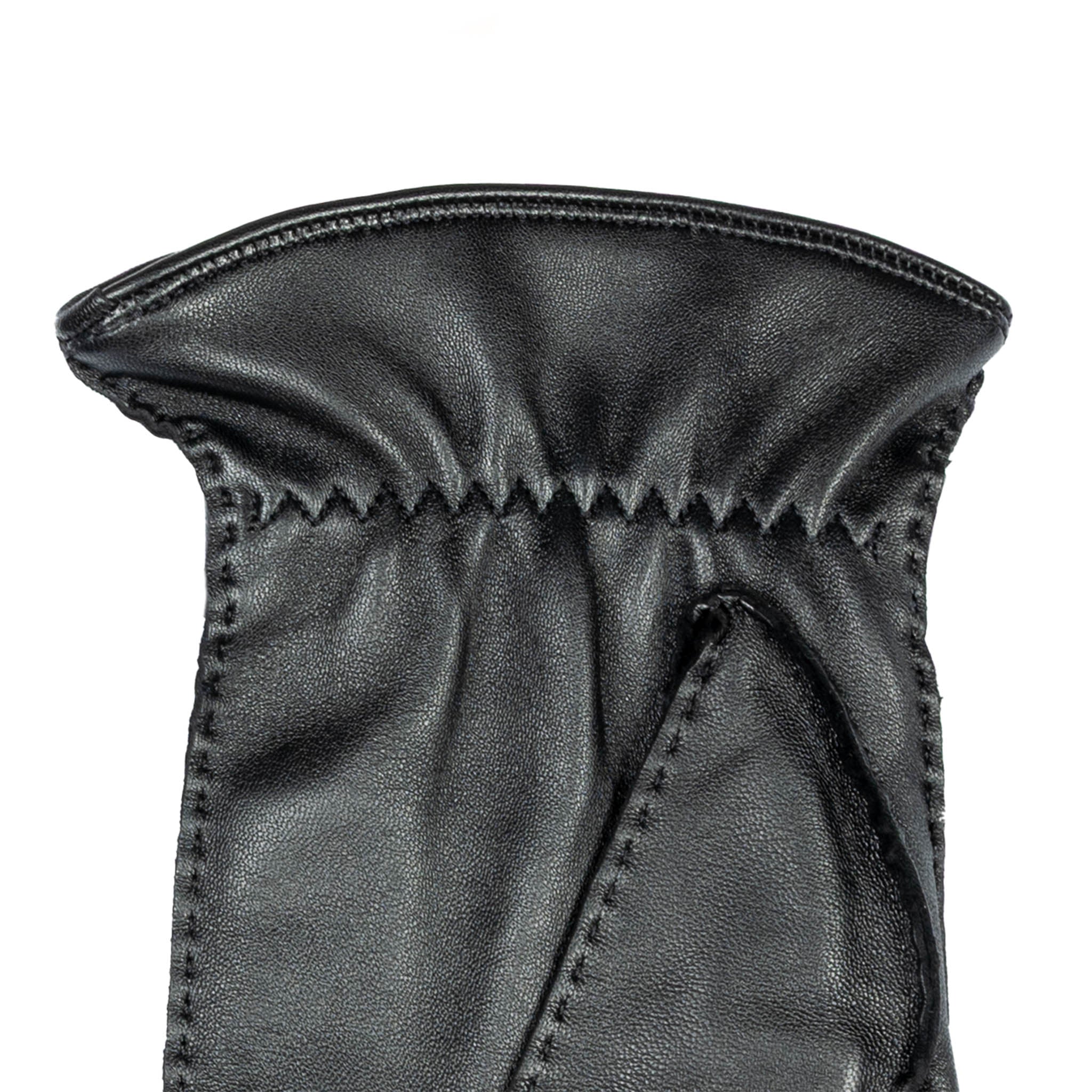 Men’s Heritage Touchscreen Handsewn Three-Point Cashmere-Lined Leather Gloves - Image 46