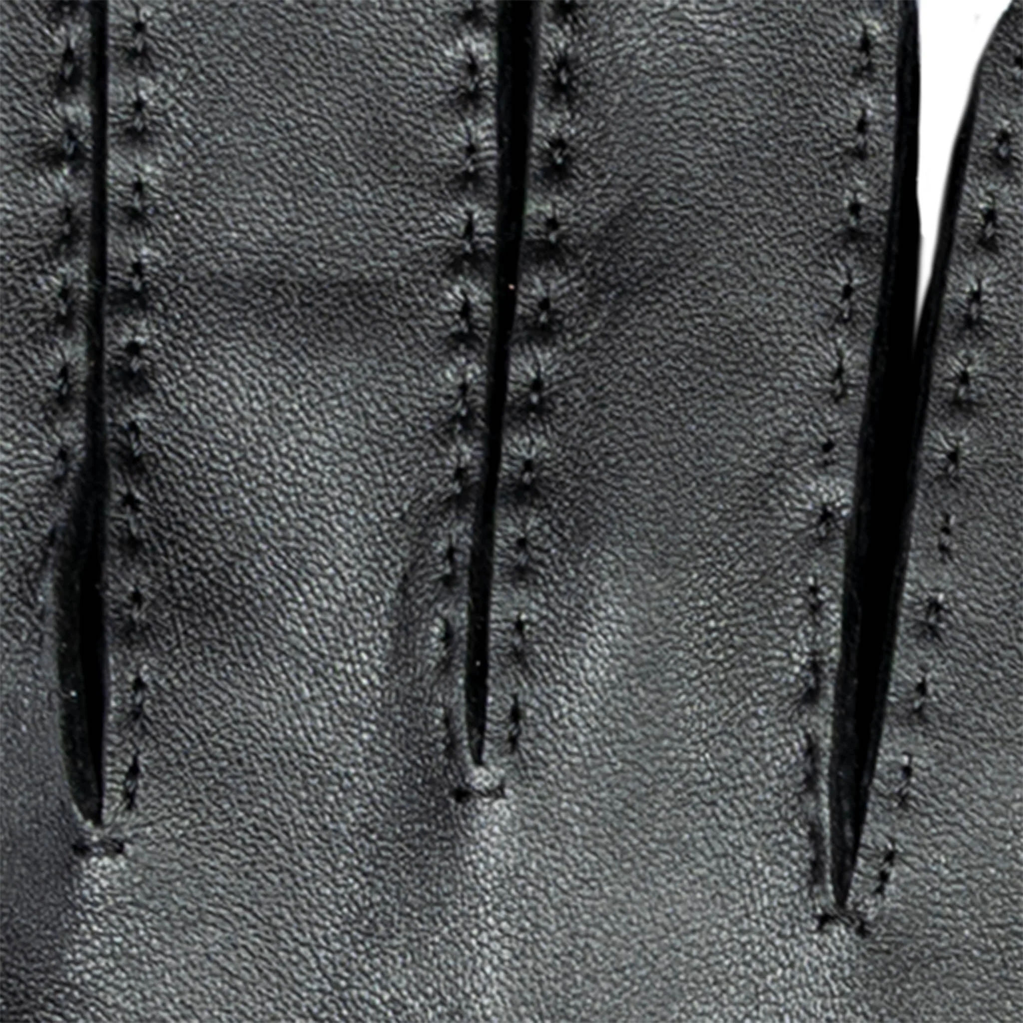 Men’s Heritage Touchscreen Handsewn Three-Point Cashmere-Lined Leather Gloves - Image 47