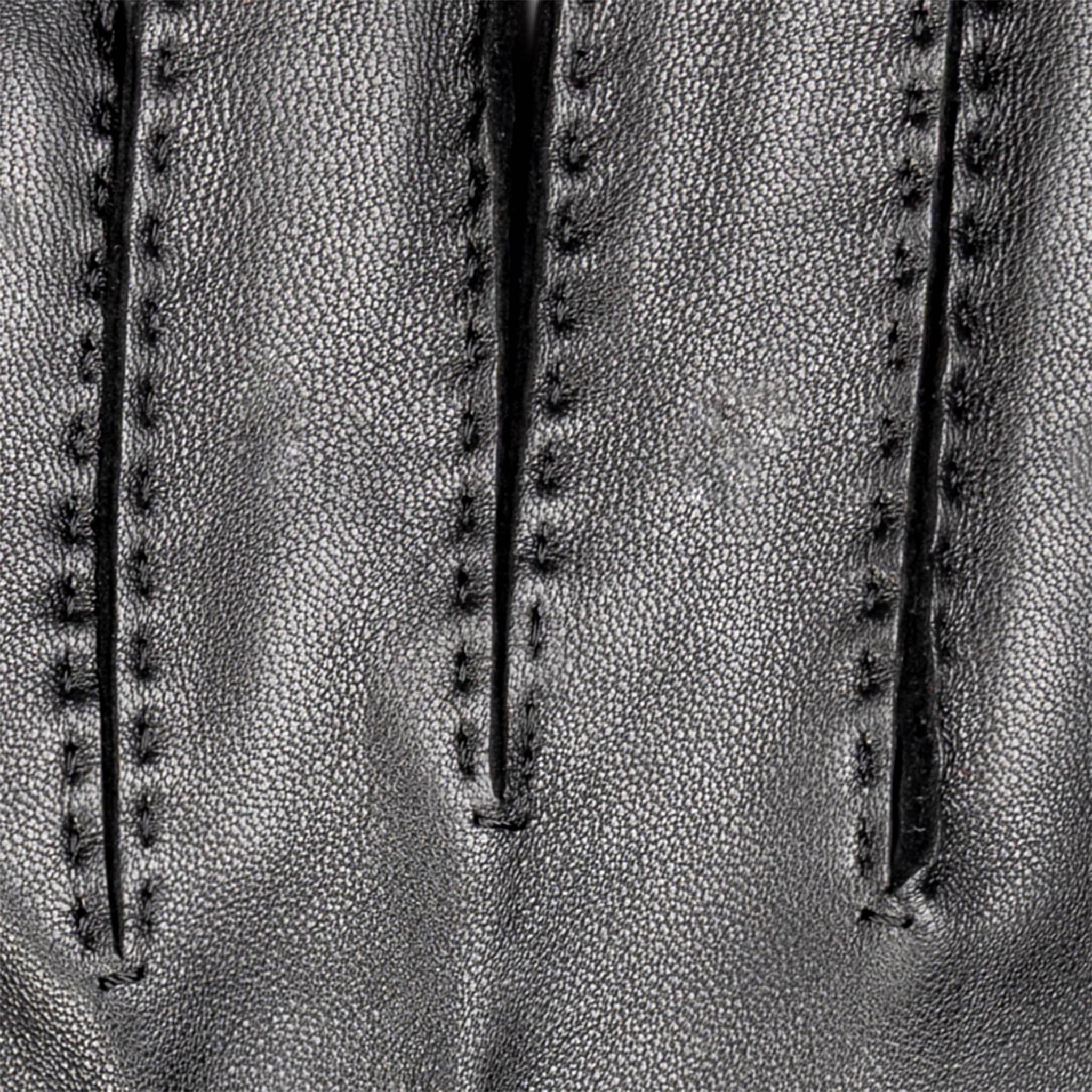 Men’s Heritage Touchscreen Handsewn Three-Point Cashmere-Lined Leather Gloves - Image 57