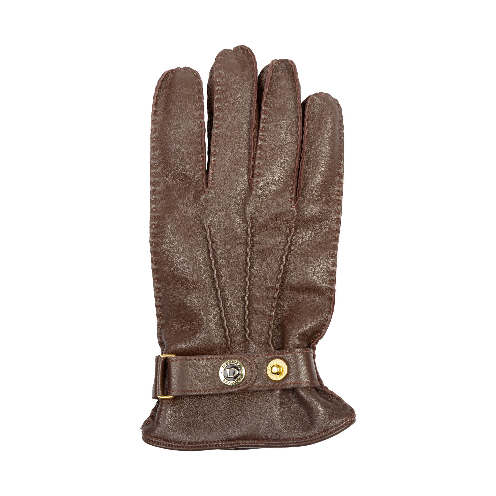 Men’s Heritage Touchscreen Handsewn Three-Point Cashmere-Lined Leather Gloves - Image 63