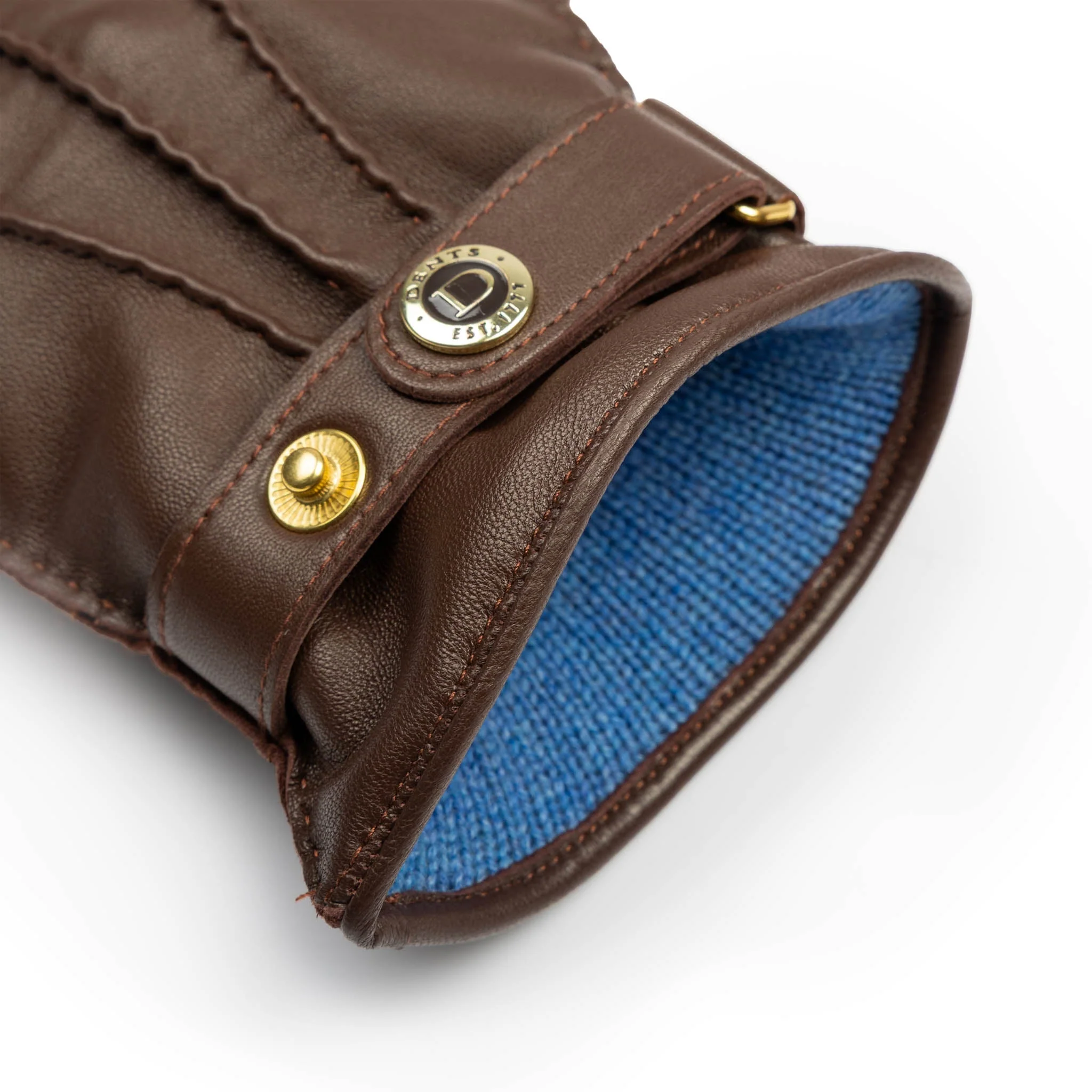 Men’s Heritage Touchscreen Handsewn Three-Point Cashmere-Lined Leather Gloves - Image 69