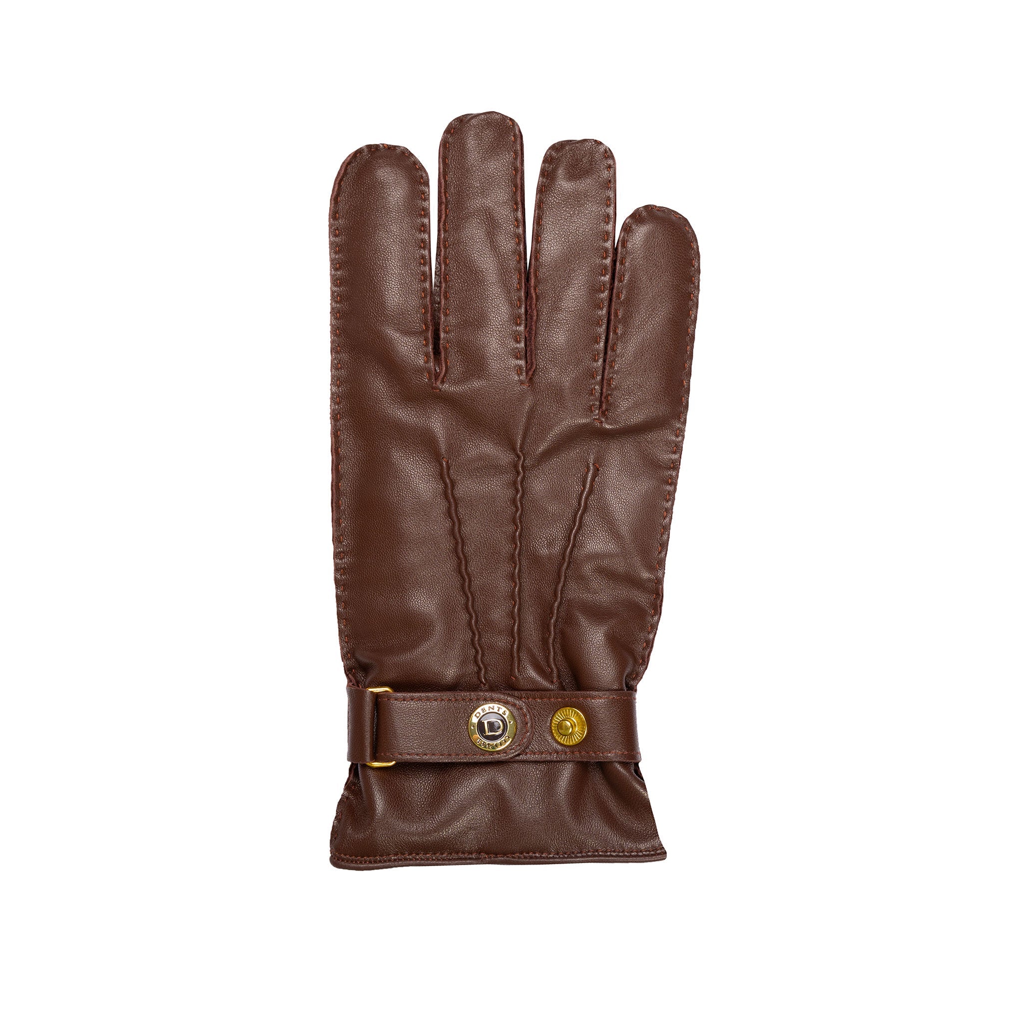 Men’s Heritage Touchscreen Handsewn Three-Point Cashmere-Lined Leather Gloves - Image 73