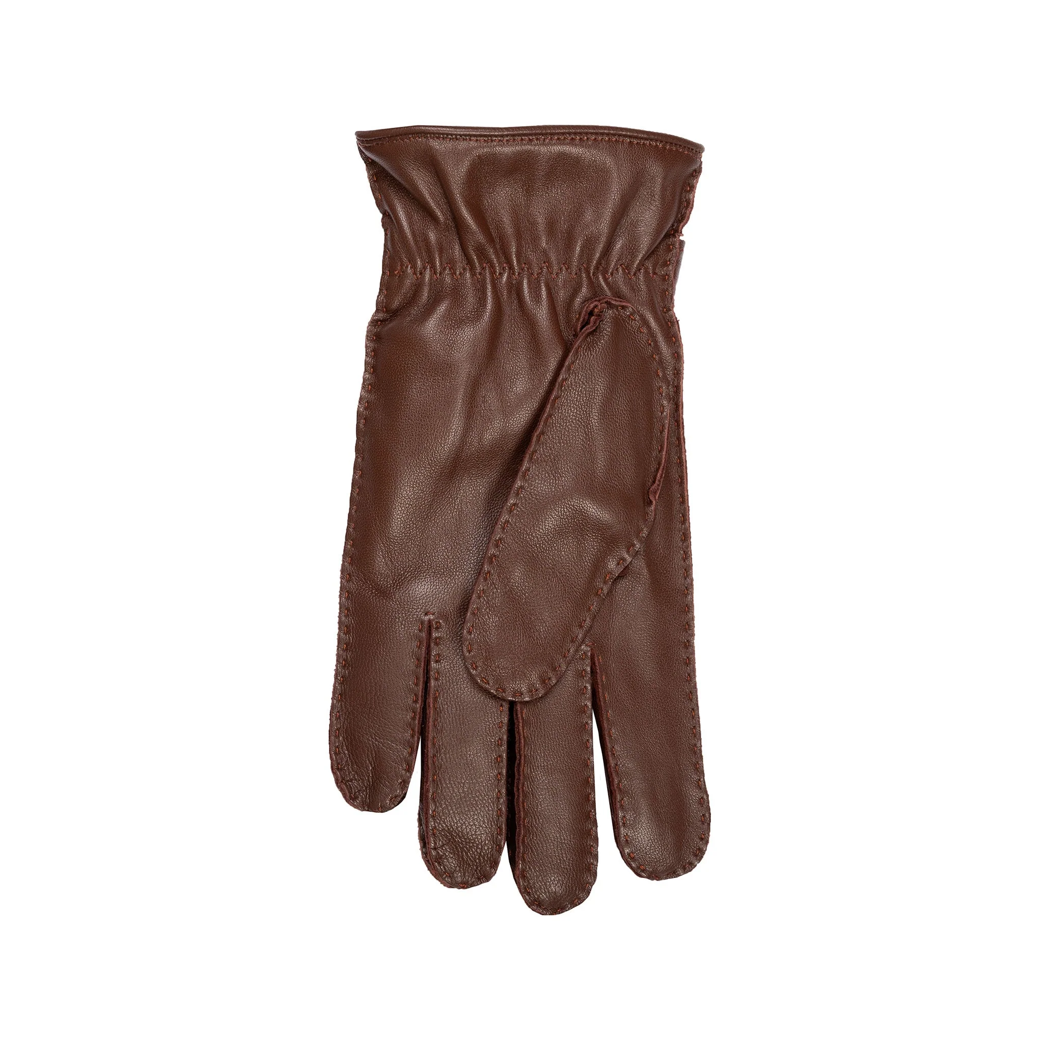 Men’s Heritage Touchscreen Handsewn Three-Point Cashmere-Lined Leather Gloves - Image 75