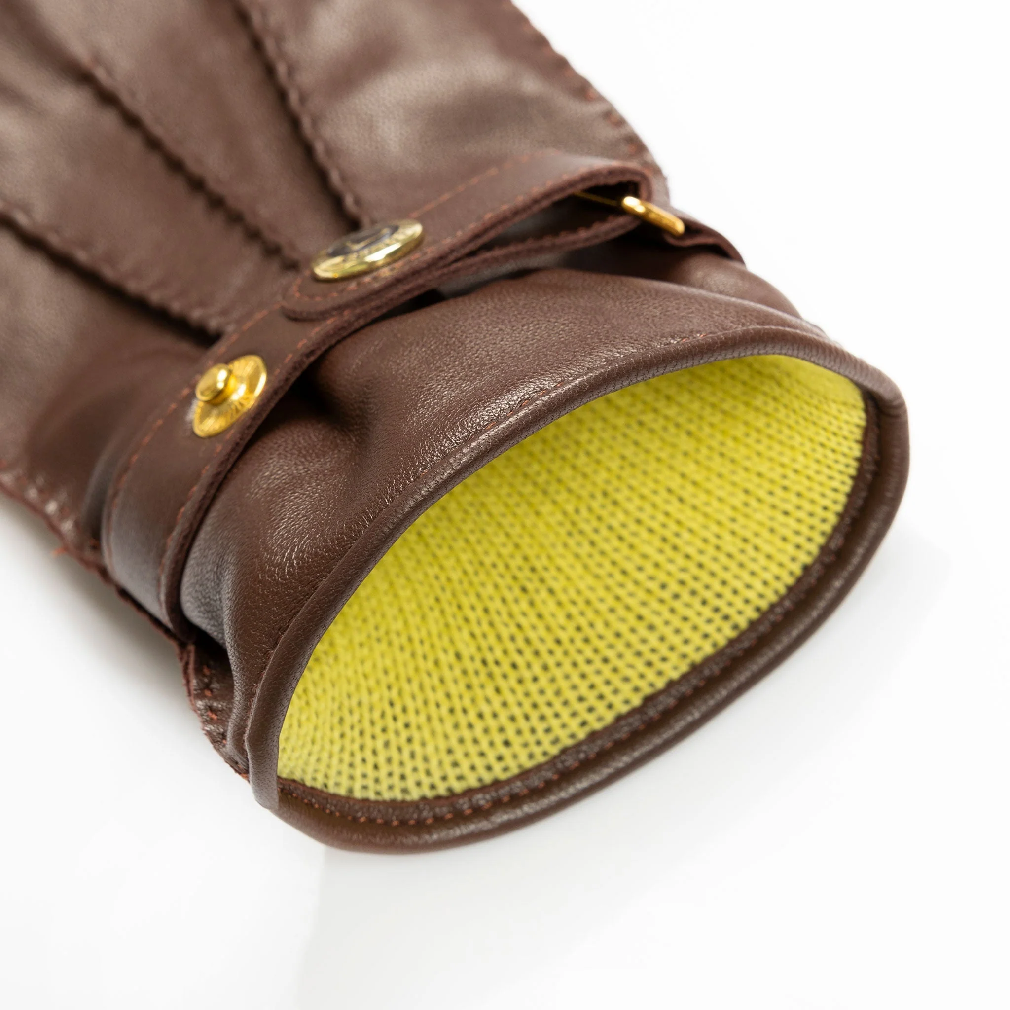 Men’s Heritage Touchscreen Handsewn Three-Point Cashmere-Lined Leather Gloves - Image 79