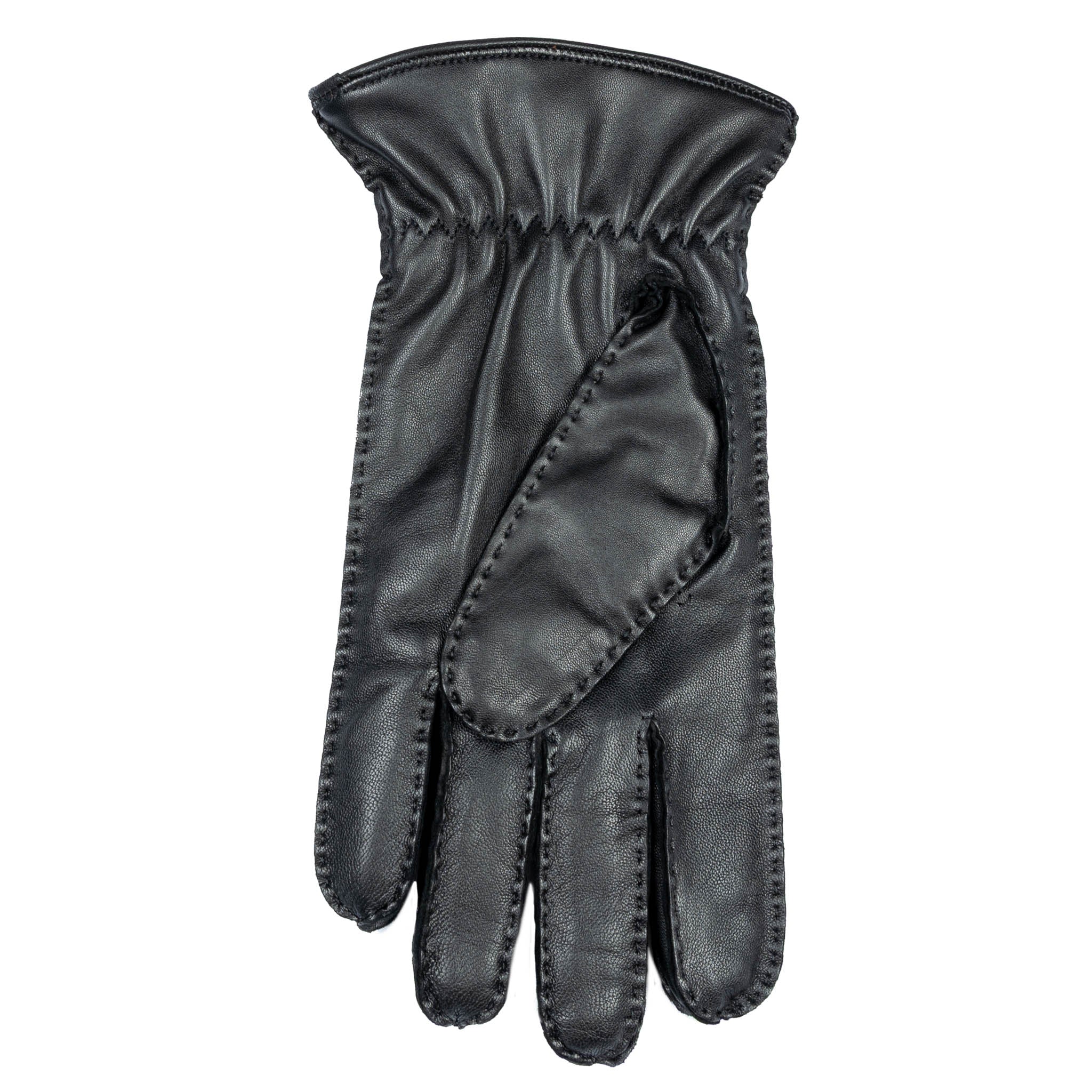 Men’s Heritage Touchscreen Handsewn Three-Point Cashmere-Lined Leather Gloves - Image 85