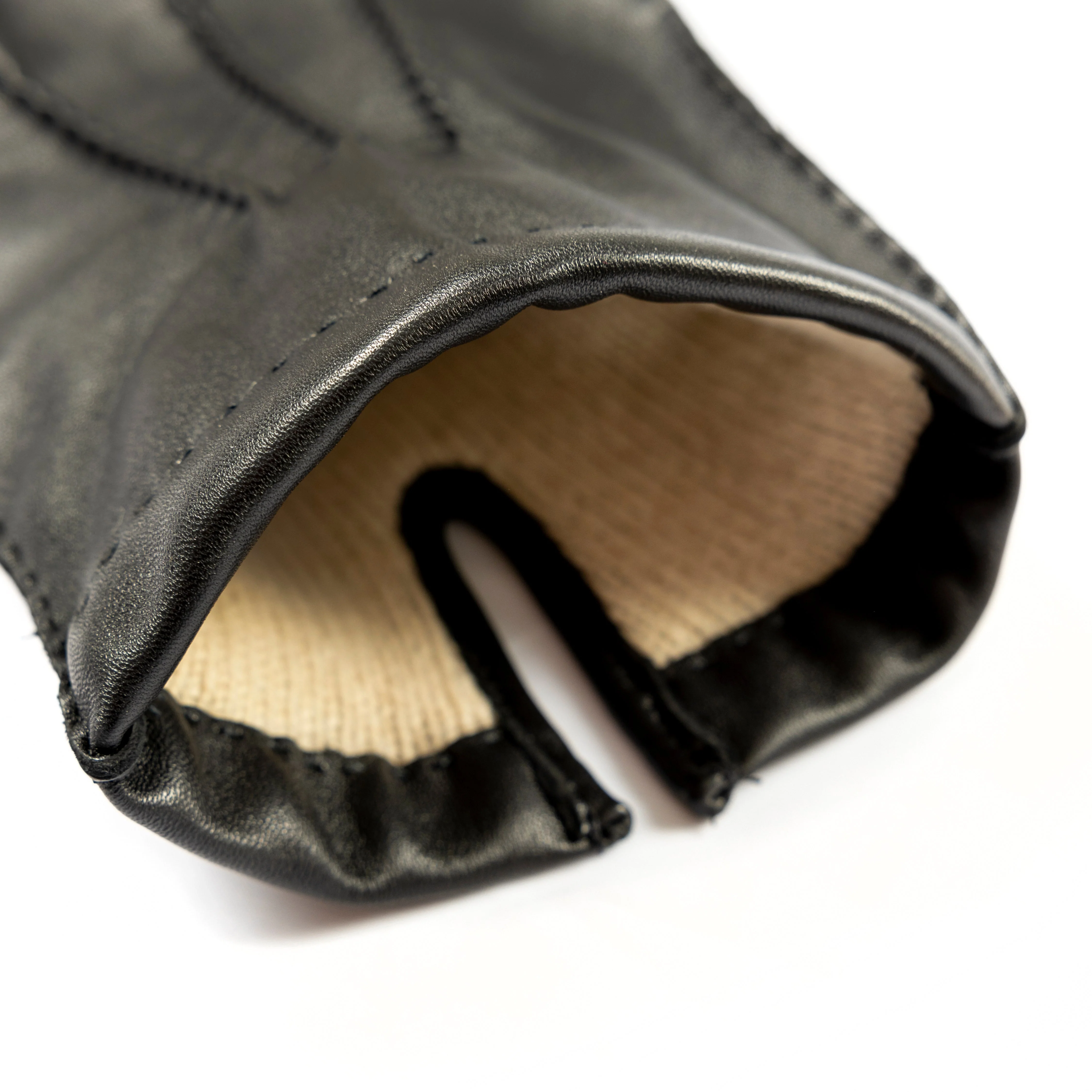 Men’s Heritage Touchscreen Handsewn Three-Point Wool-Lined Leather Gloves - Image 18