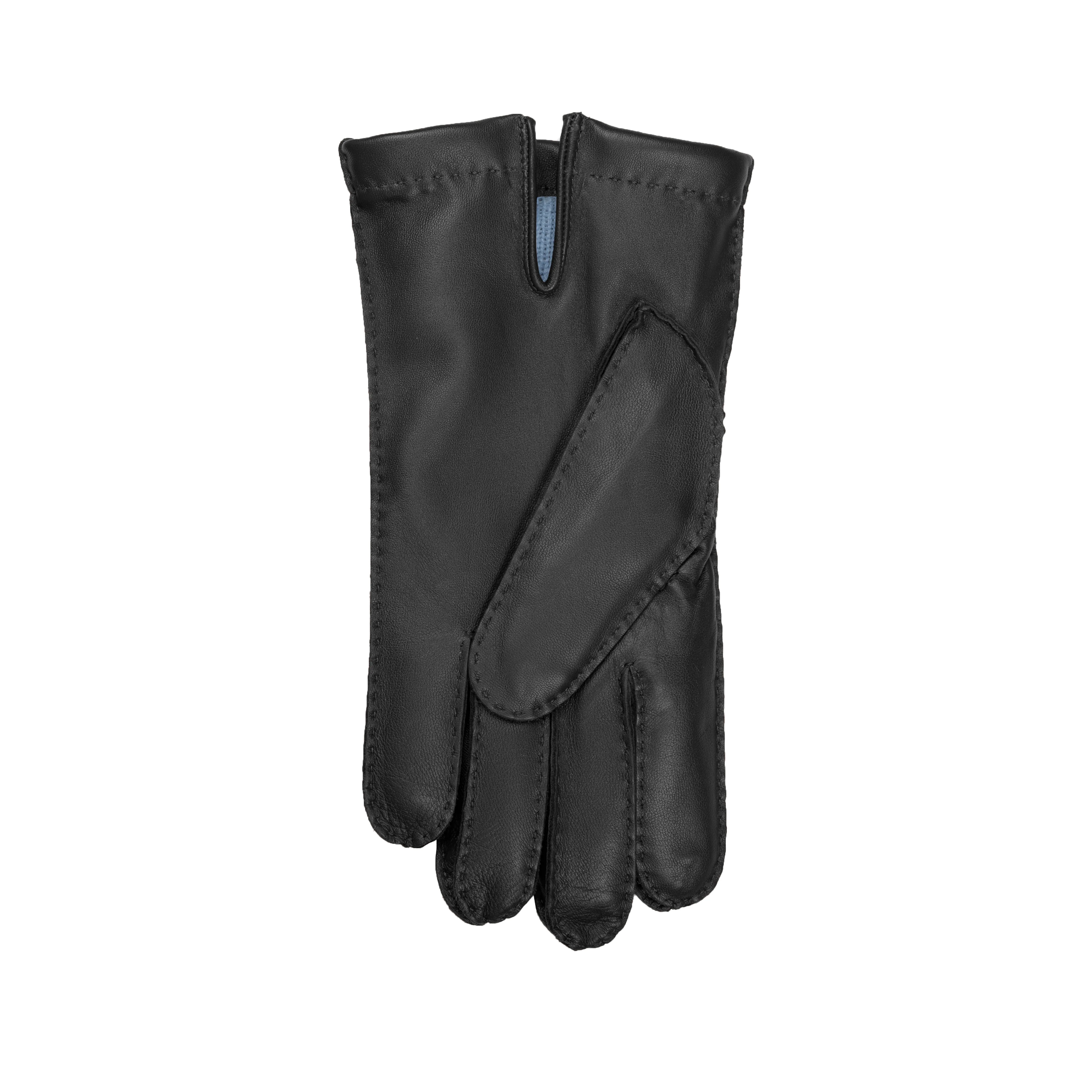 Men’s Heritage Touchscreen Handsewn Three-Point Wool-Lined Leather Gloves - Image 24