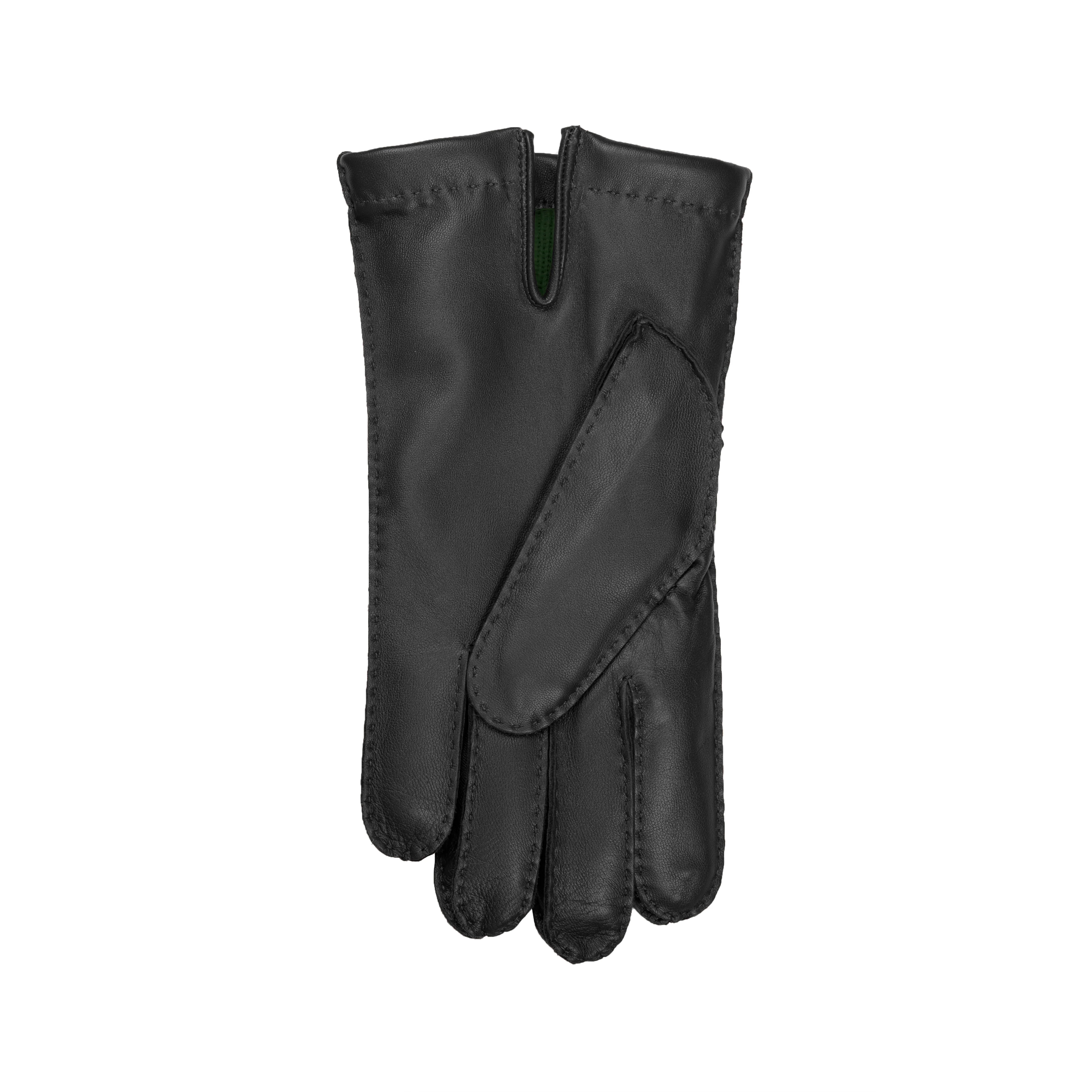 Men’s Heritage Touchscreen Handsewn Three-Point Wool-Lined Leather Gloves - Image 34