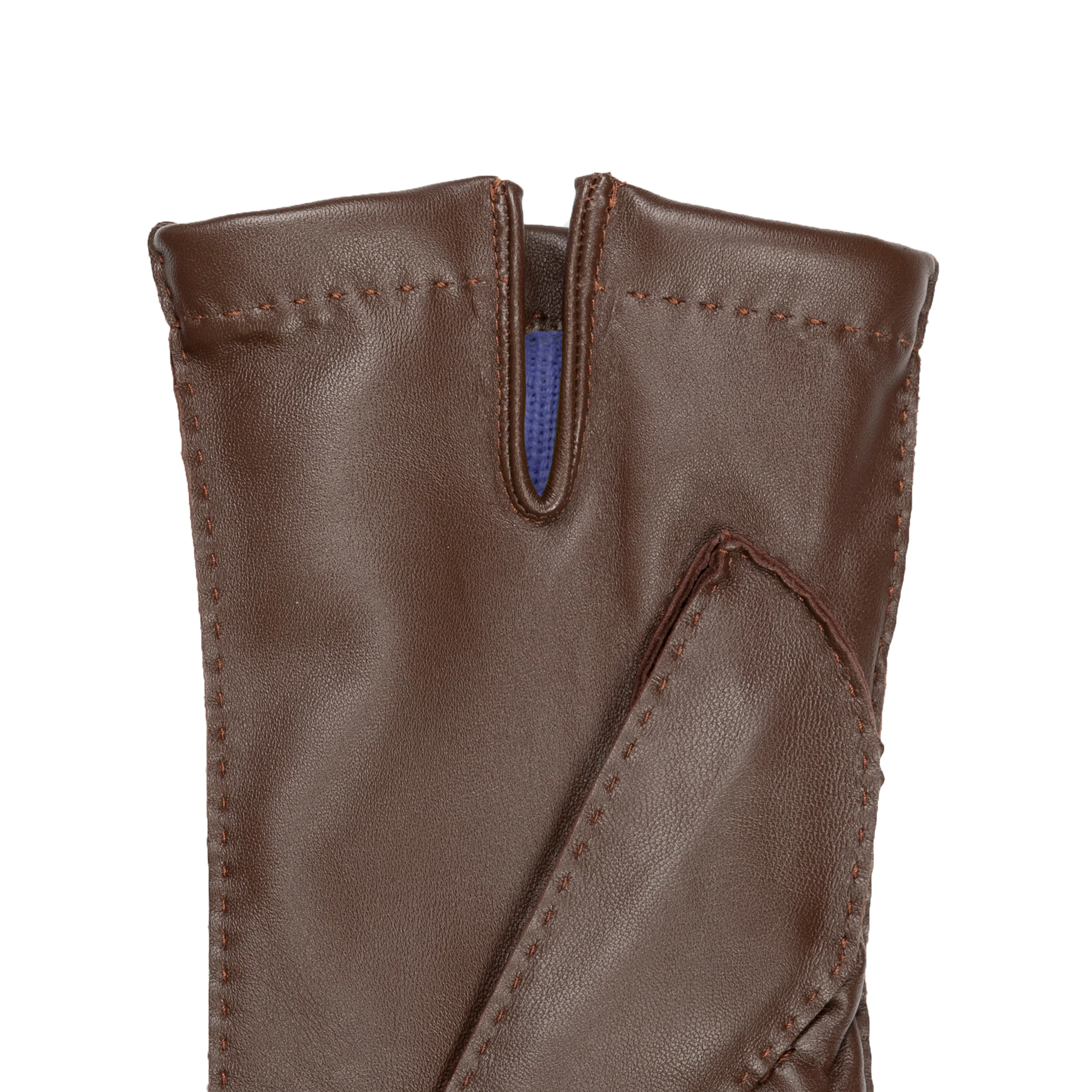 Men’s Heritage Touchscreen Handsewn Three-Point Wool-Lined Leather Gloves - Image 48