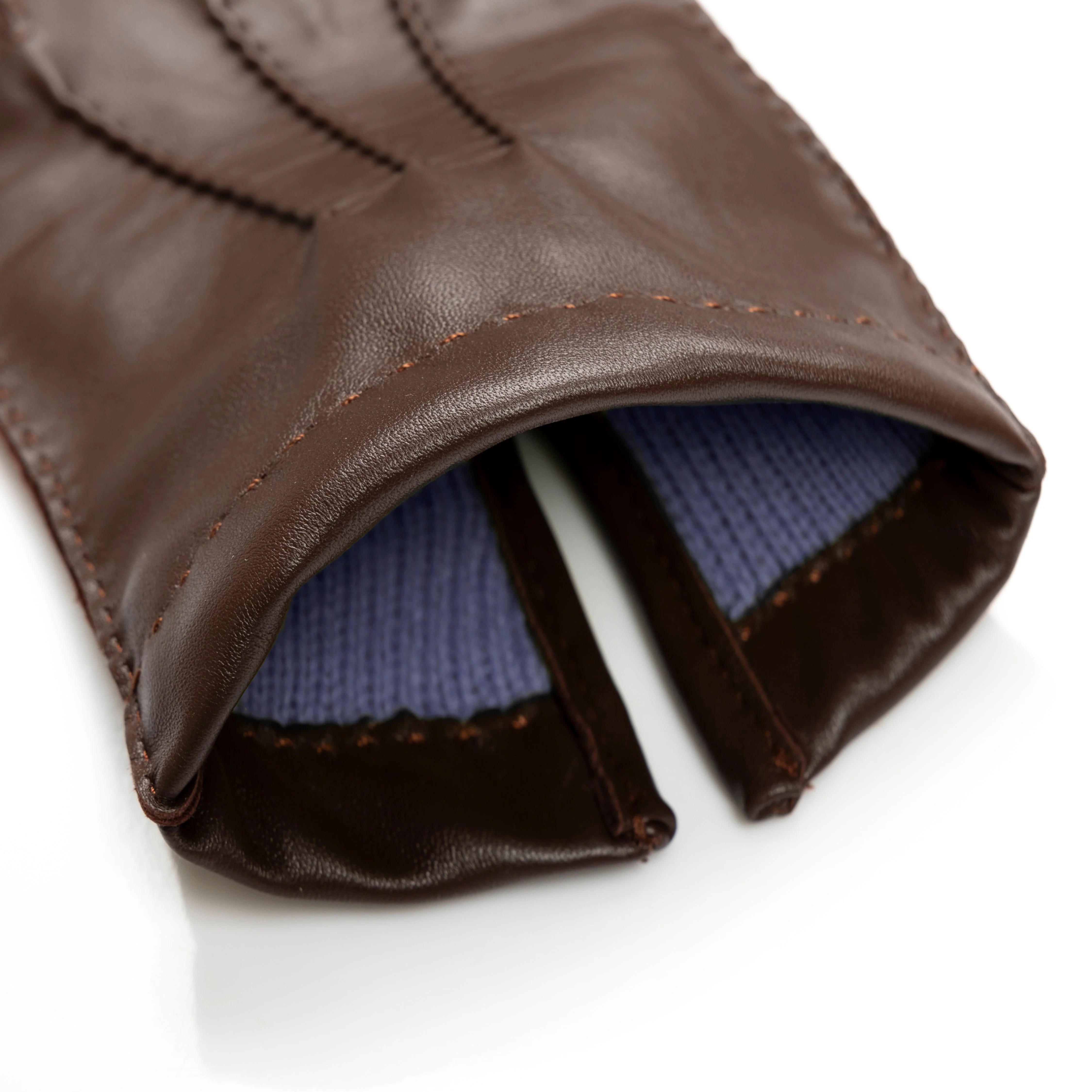 Men’s Heritage Touchscreen Handsewn Three-Point Wool-Lined Leather Gloves - Image 51